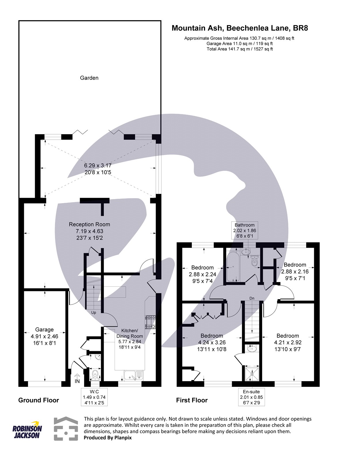 Mountain Ash,, Beechenlea Lane, Kent floorplan