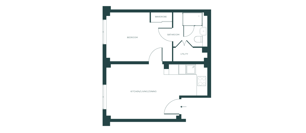 Croydon floorplan