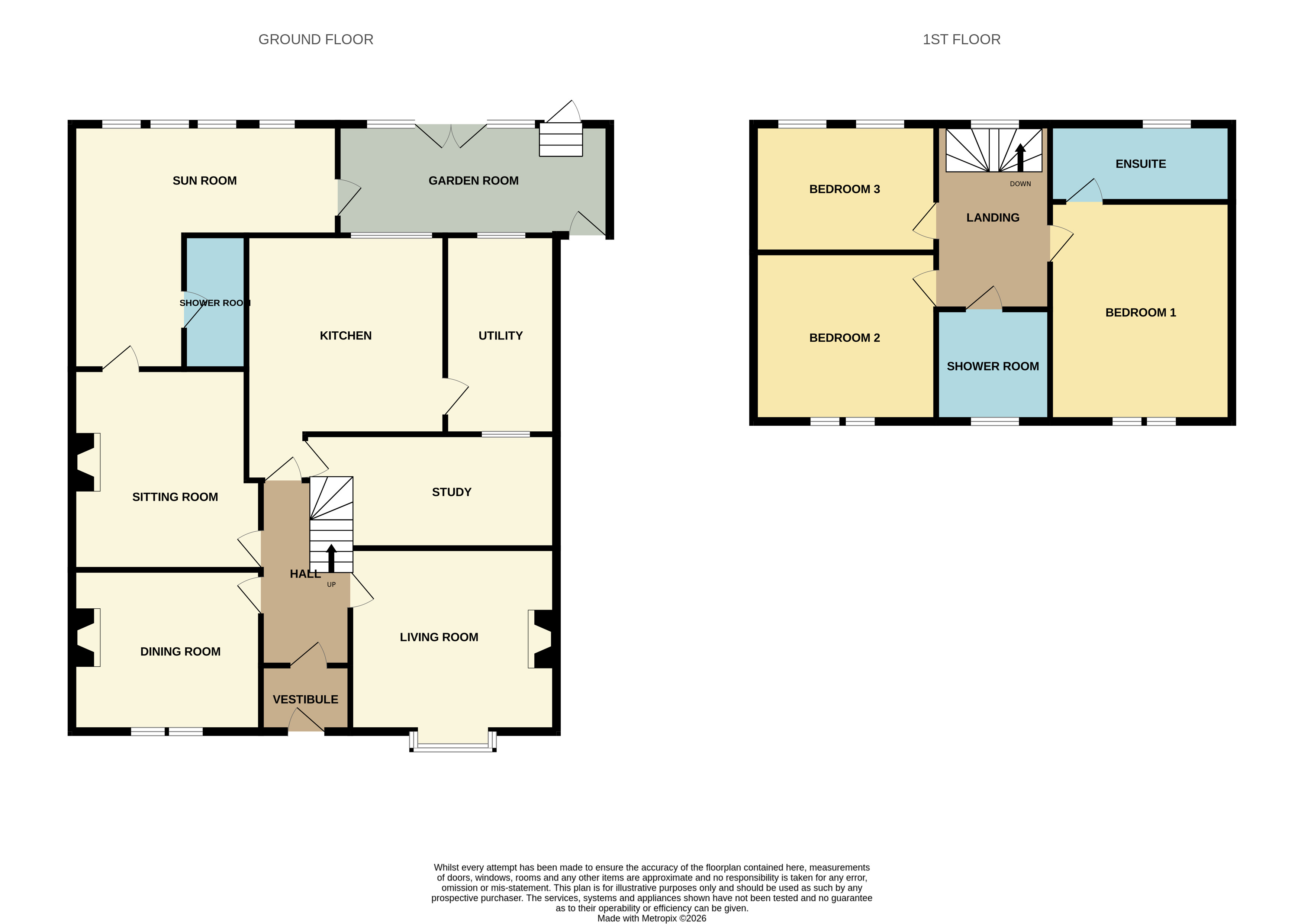 Con-Amore, Cliff Terrace, Buckie floorplan