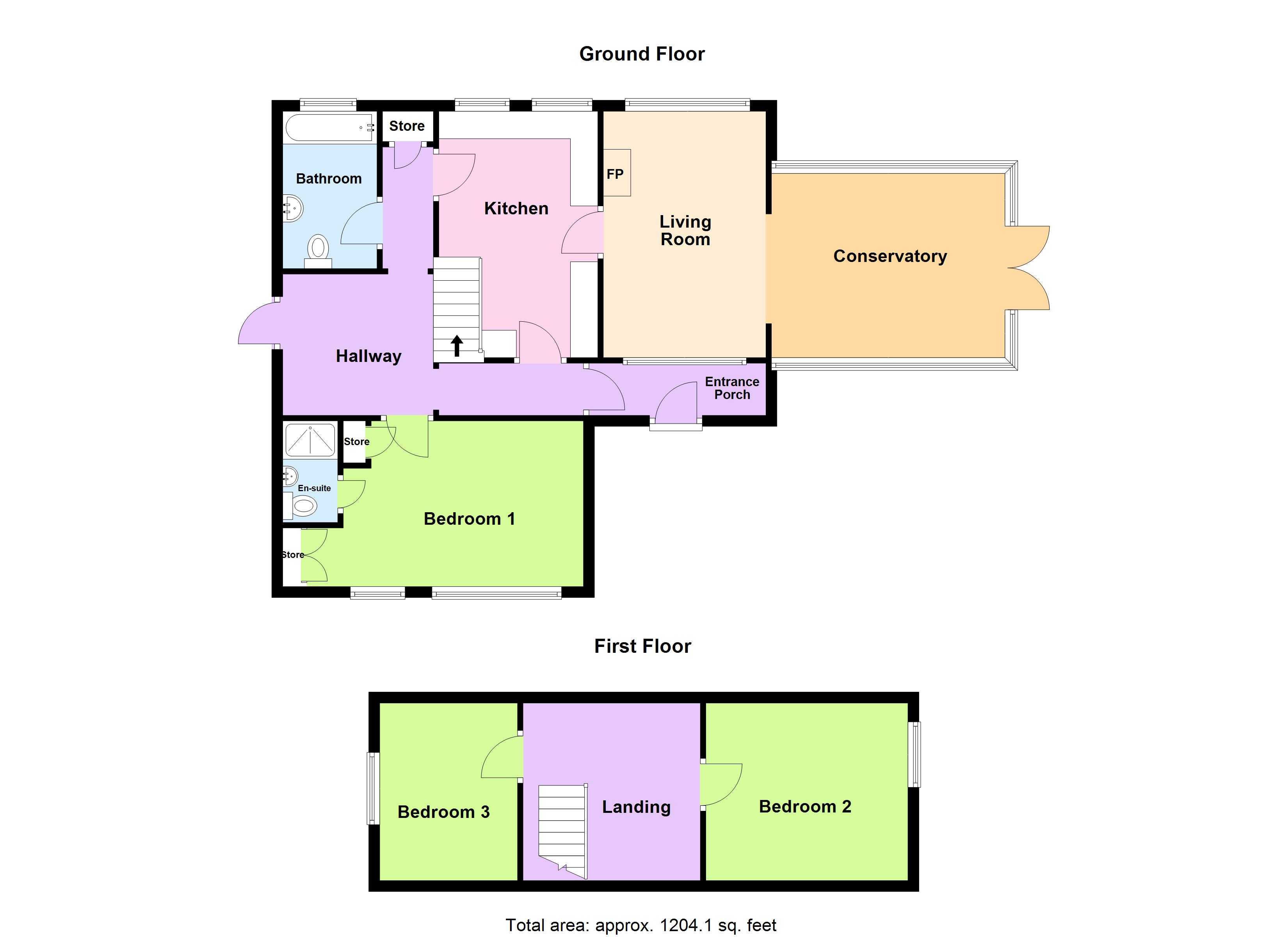 Swn Yr Awel,, Blaenwaun, Carmarthenshire floorplan
