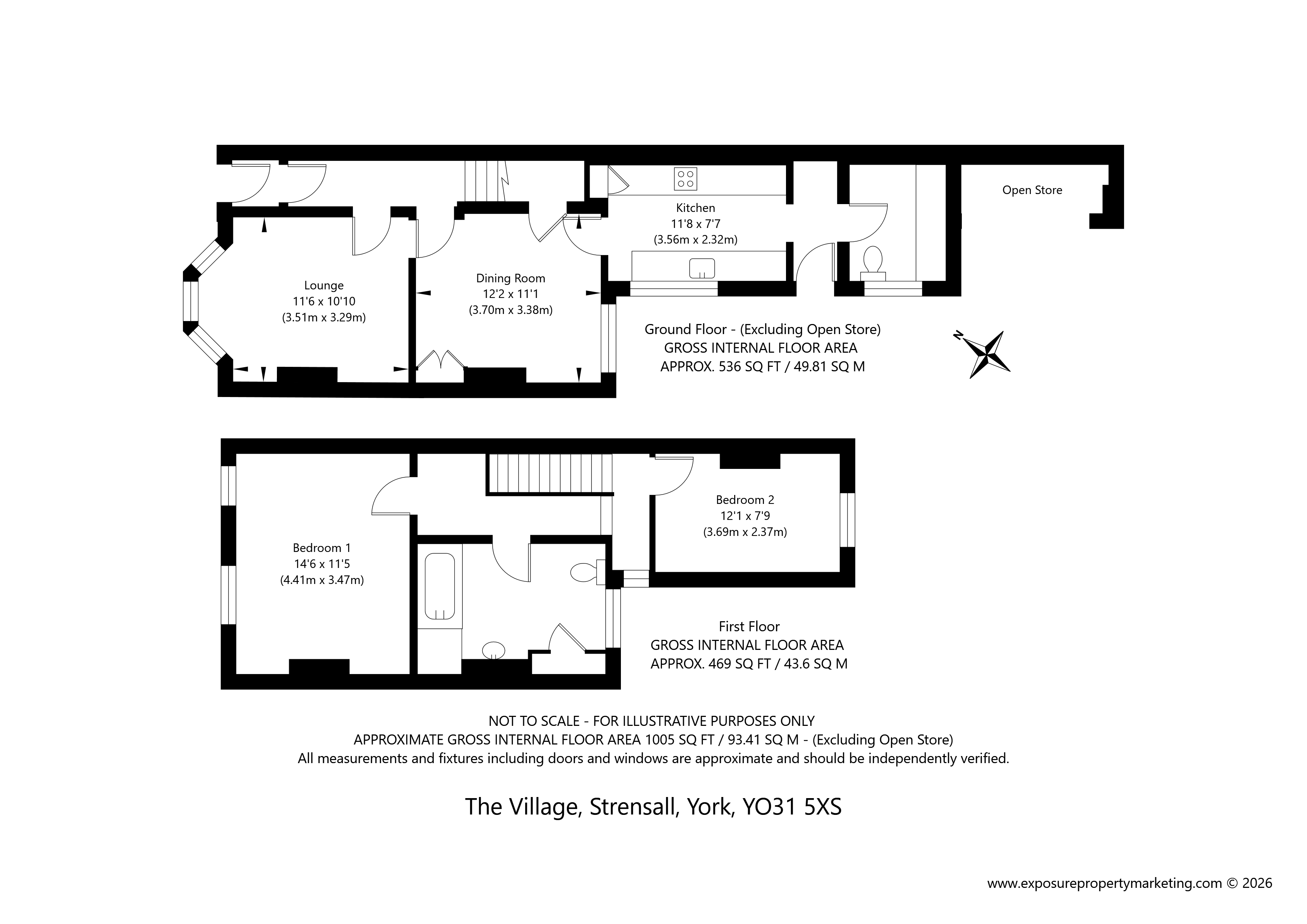 26, The Village, York floorplan