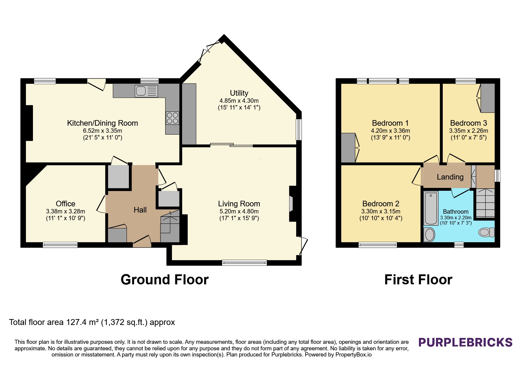 10, Brunel Road, Bristol floorplan
