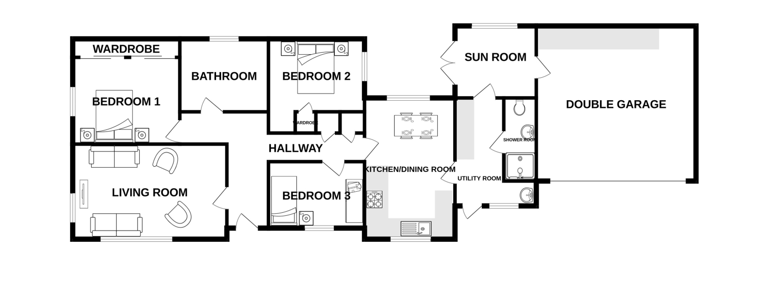 4, Crancombe Lane, Bridgwater floorplan