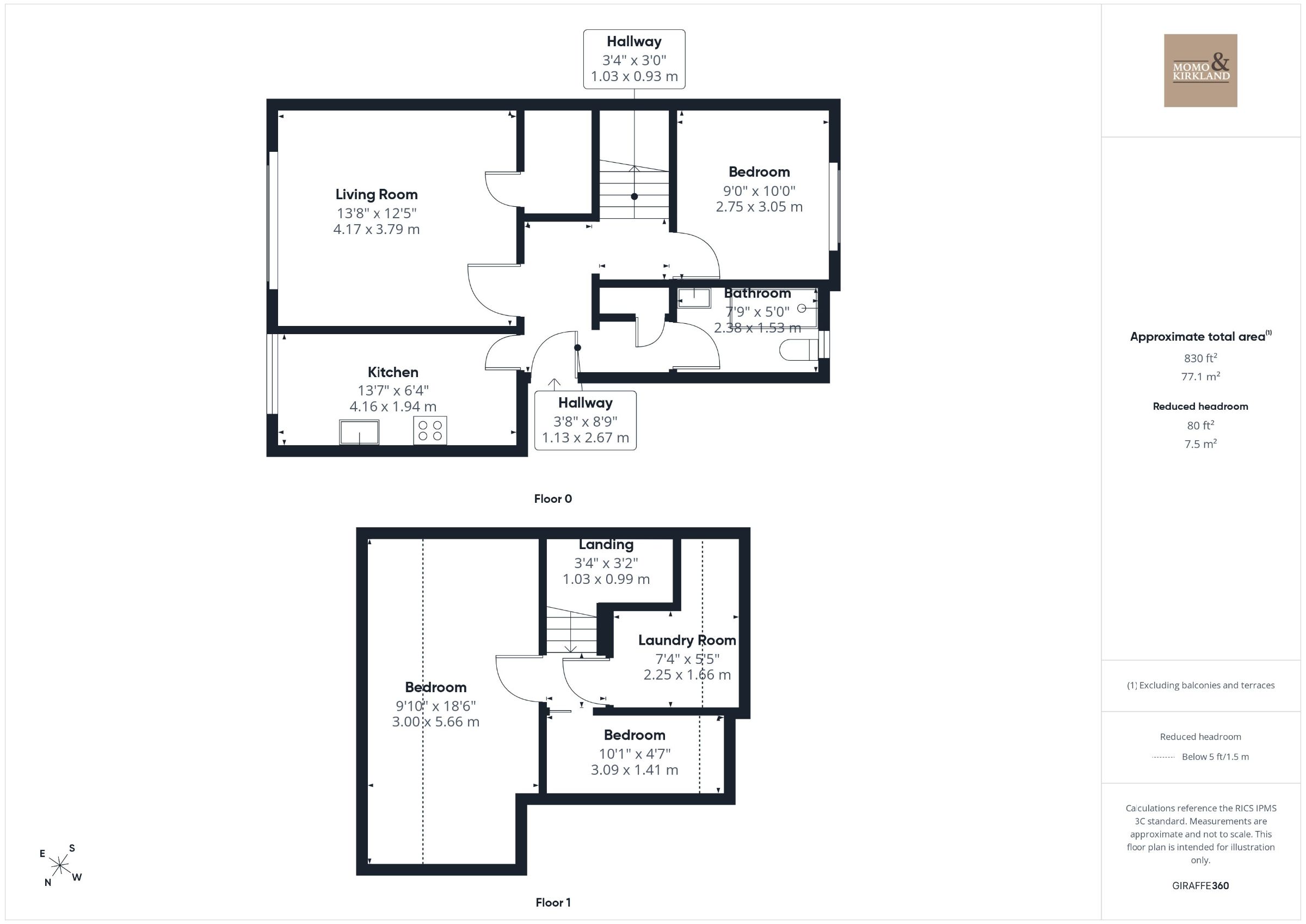 Flat 3 104 Townhead Street, Hamilton floorplan