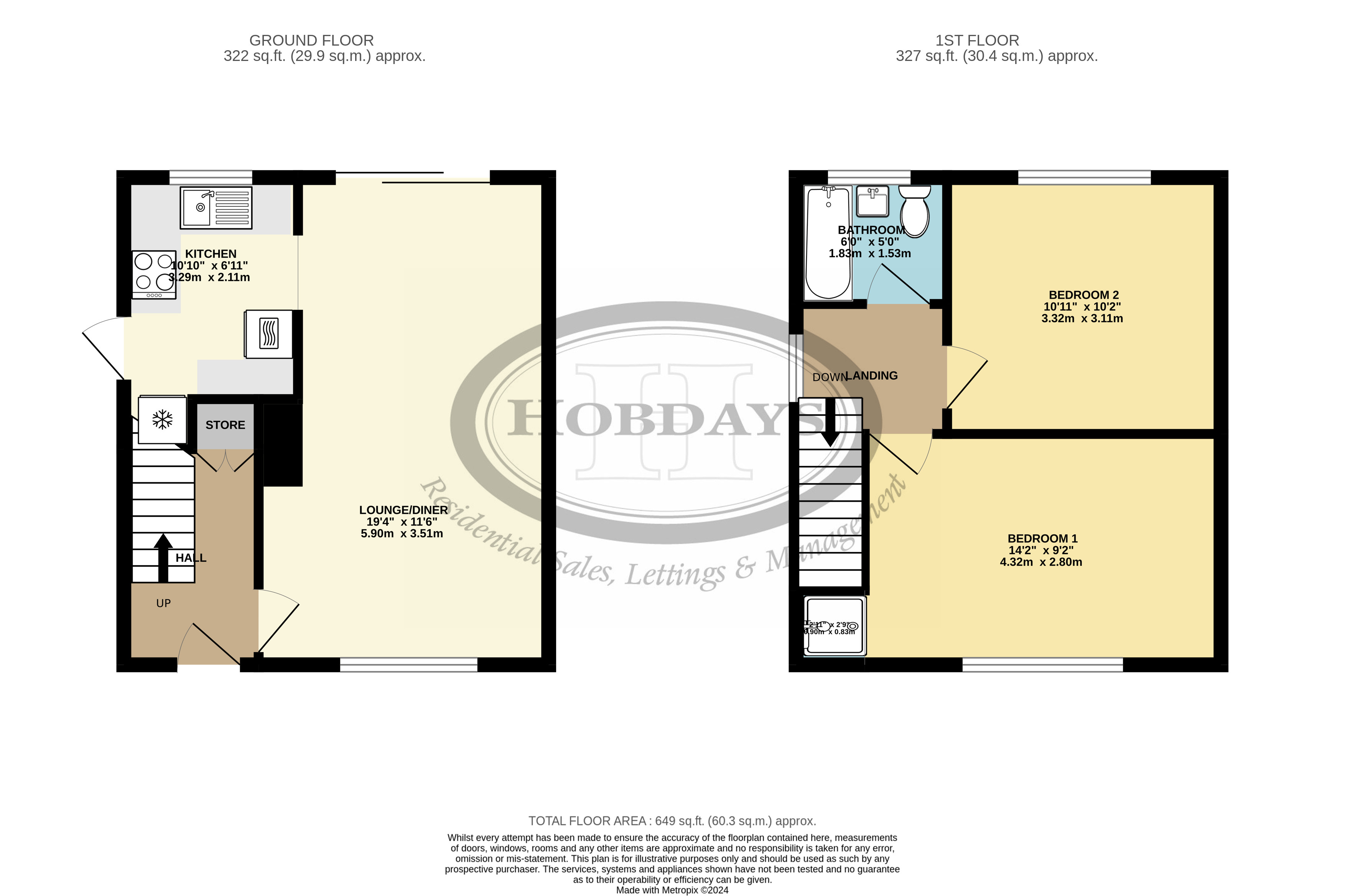 Holly Drive, Potters Bar EN6, 2 bedroom end terrace house for sale