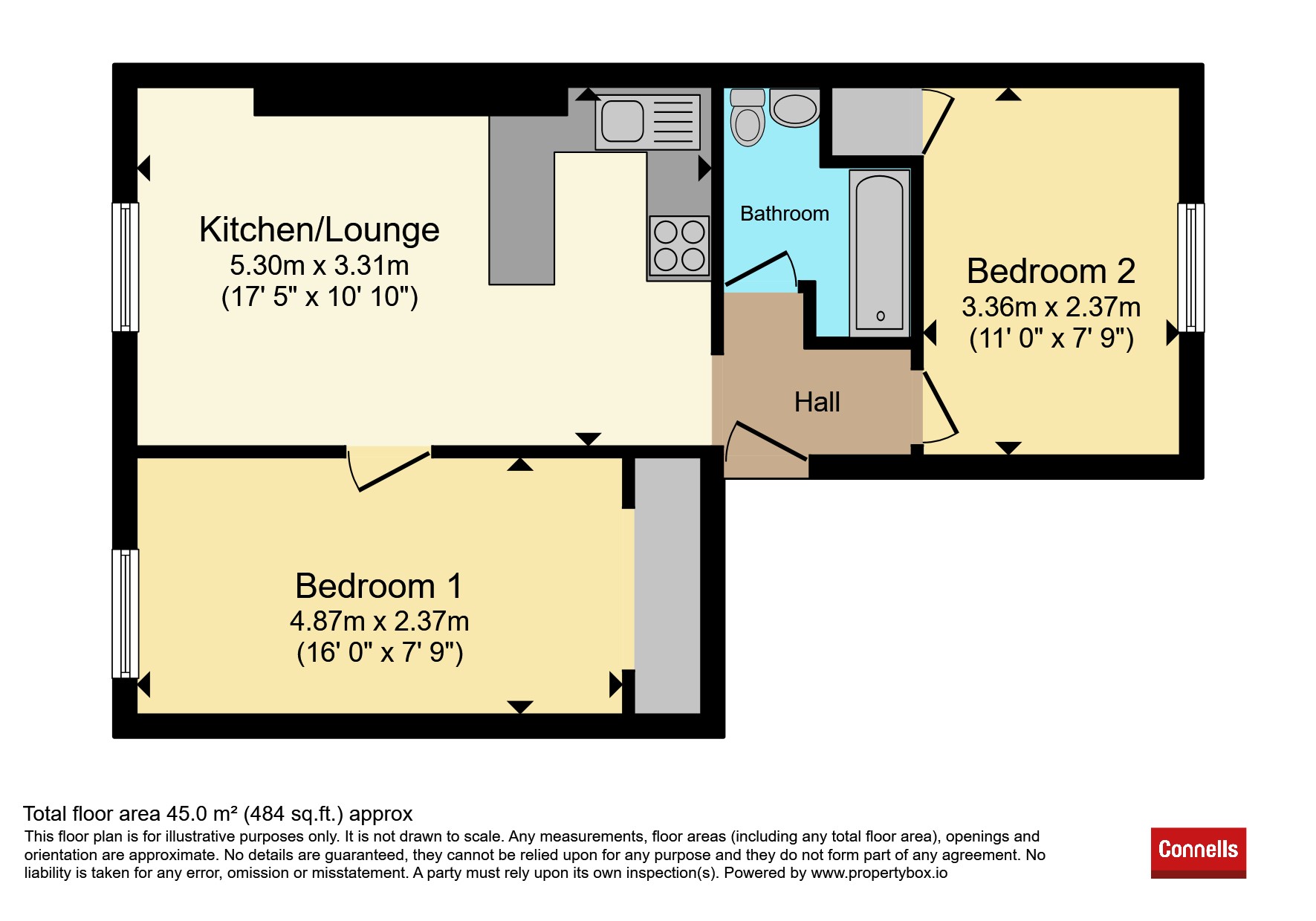 Flat 3, 19, Gascoyne Place, Plymouth floorplan