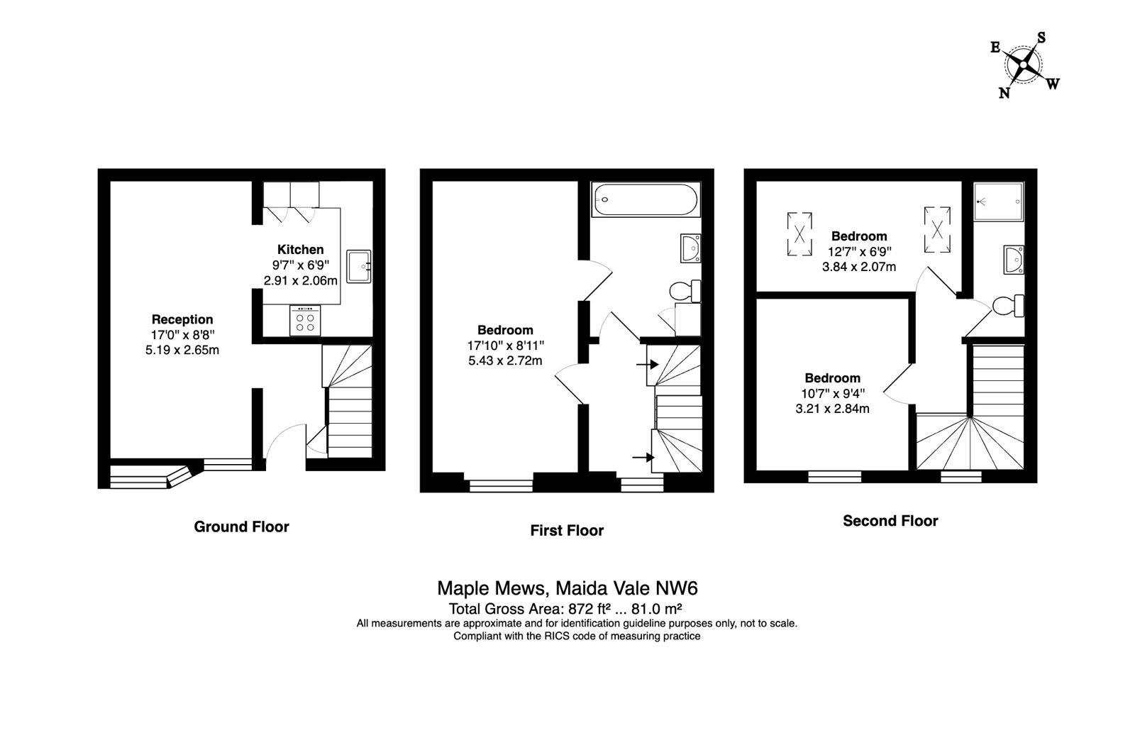 16, Maple Mews, London floorplan