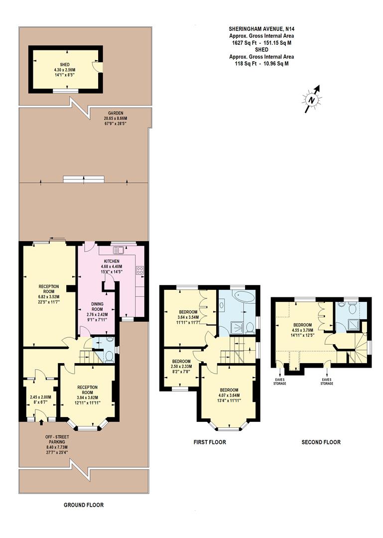 48, Sheringham Avenue, London floorplan