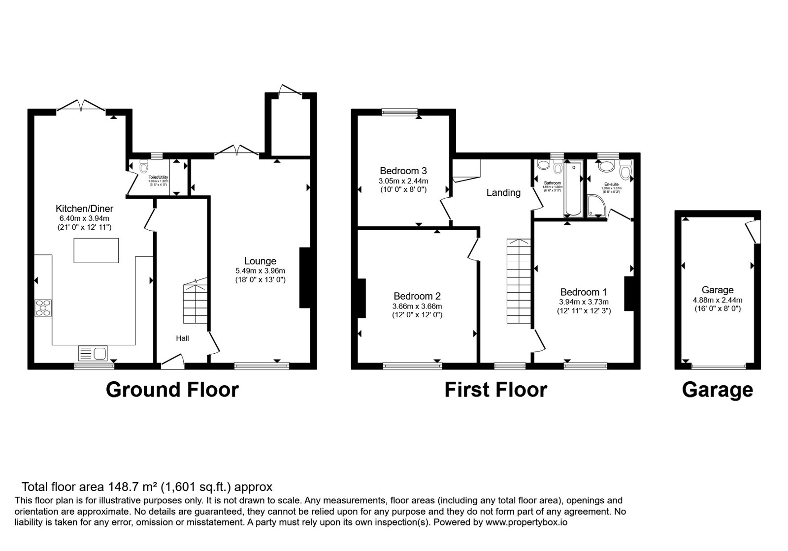 Ferndale, 3, Old Church Road, Birmingham floorplan