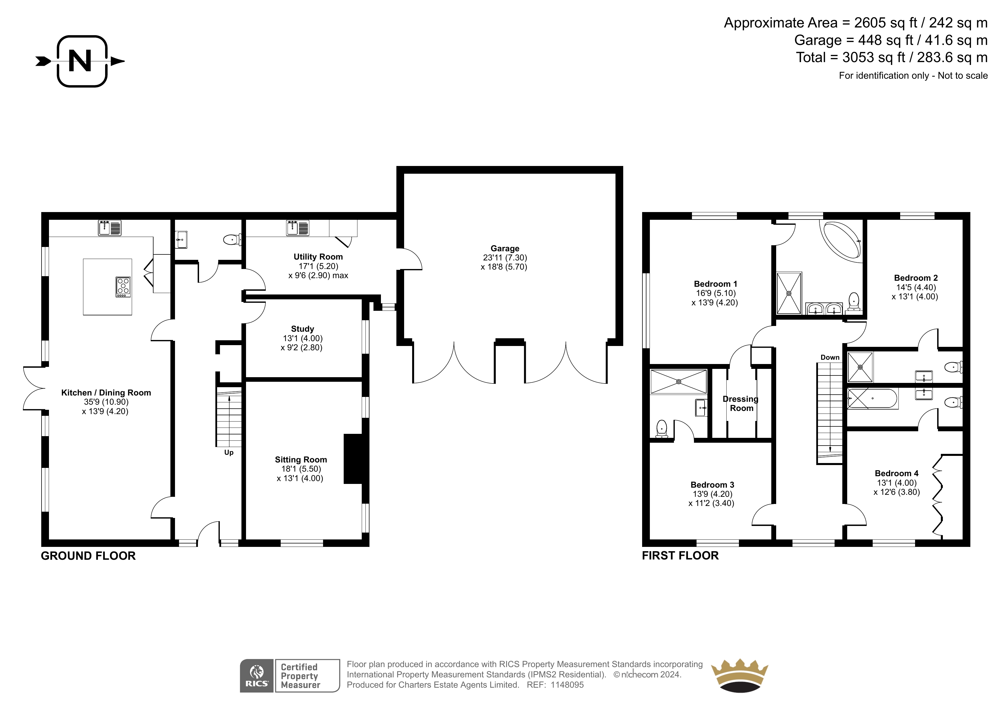 Wren House,, Houghton, Hampshire floorplan