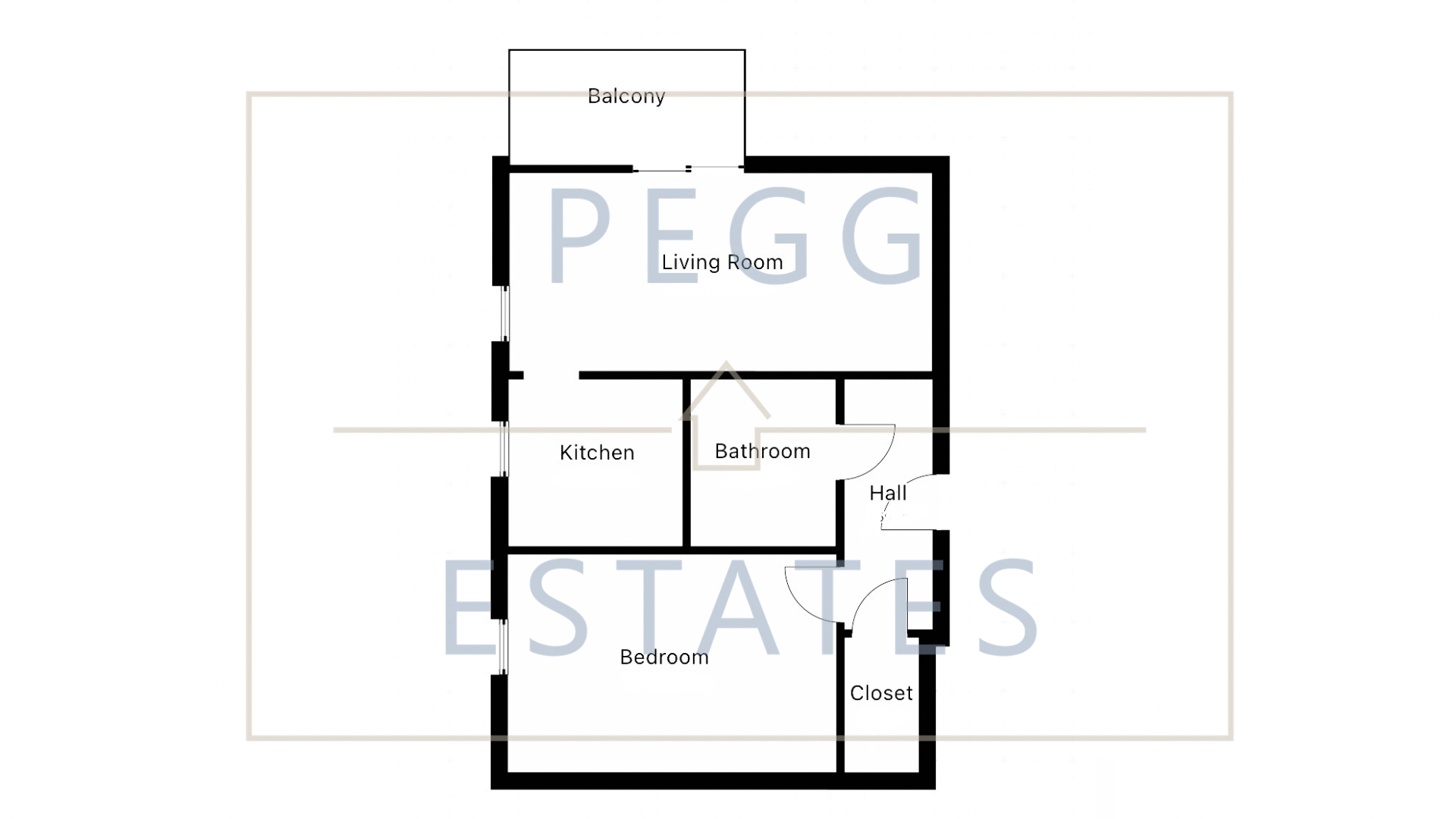 13 Homequay House, Torquay floorplan