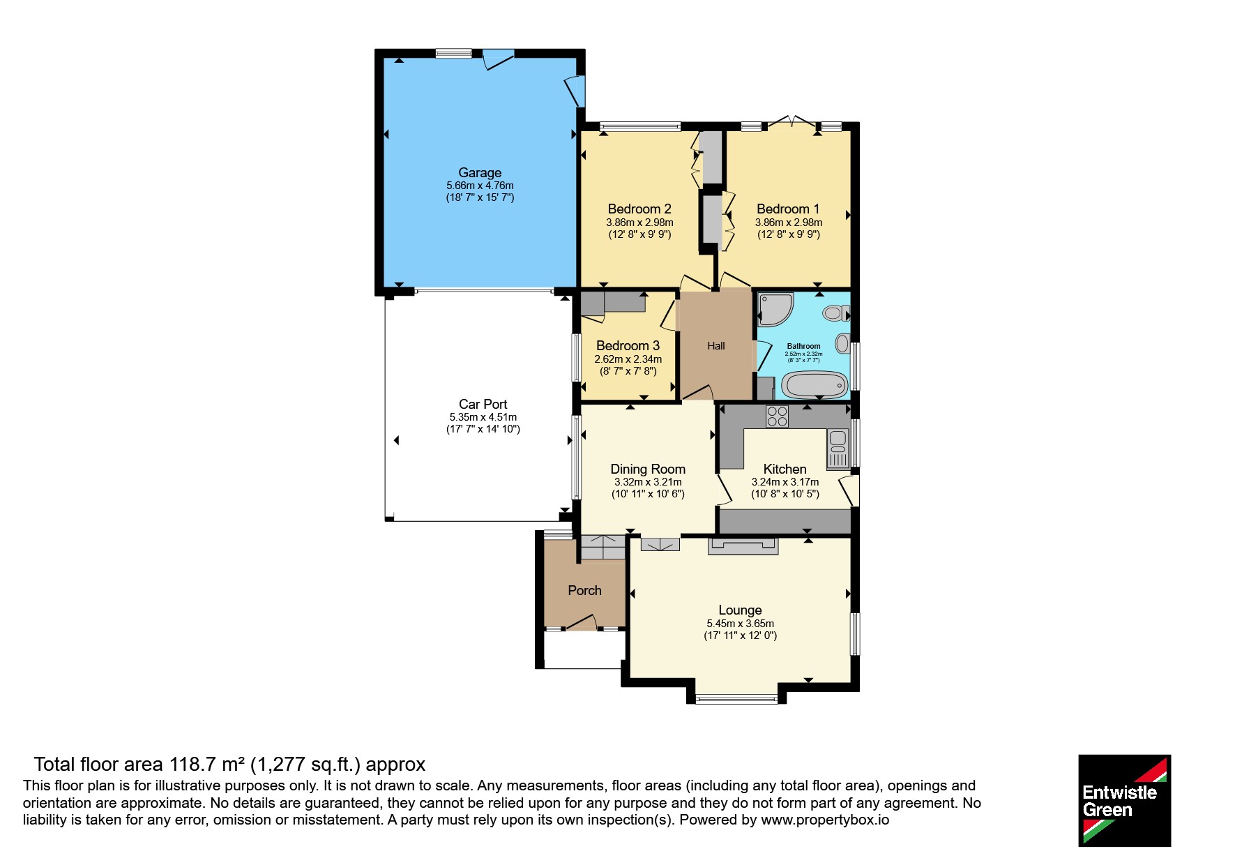 28, Radburn Close, Chorley floorplan