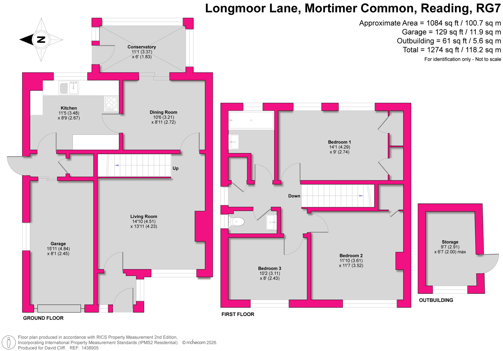 20, Longmoor Lane, Reading floorplan
