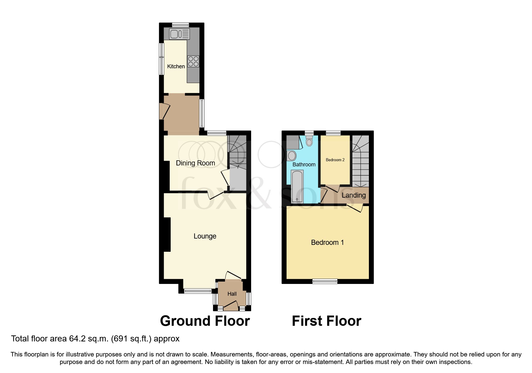 Varley Lane, Liskeard PL14, 2 bedroom terraced house for sale