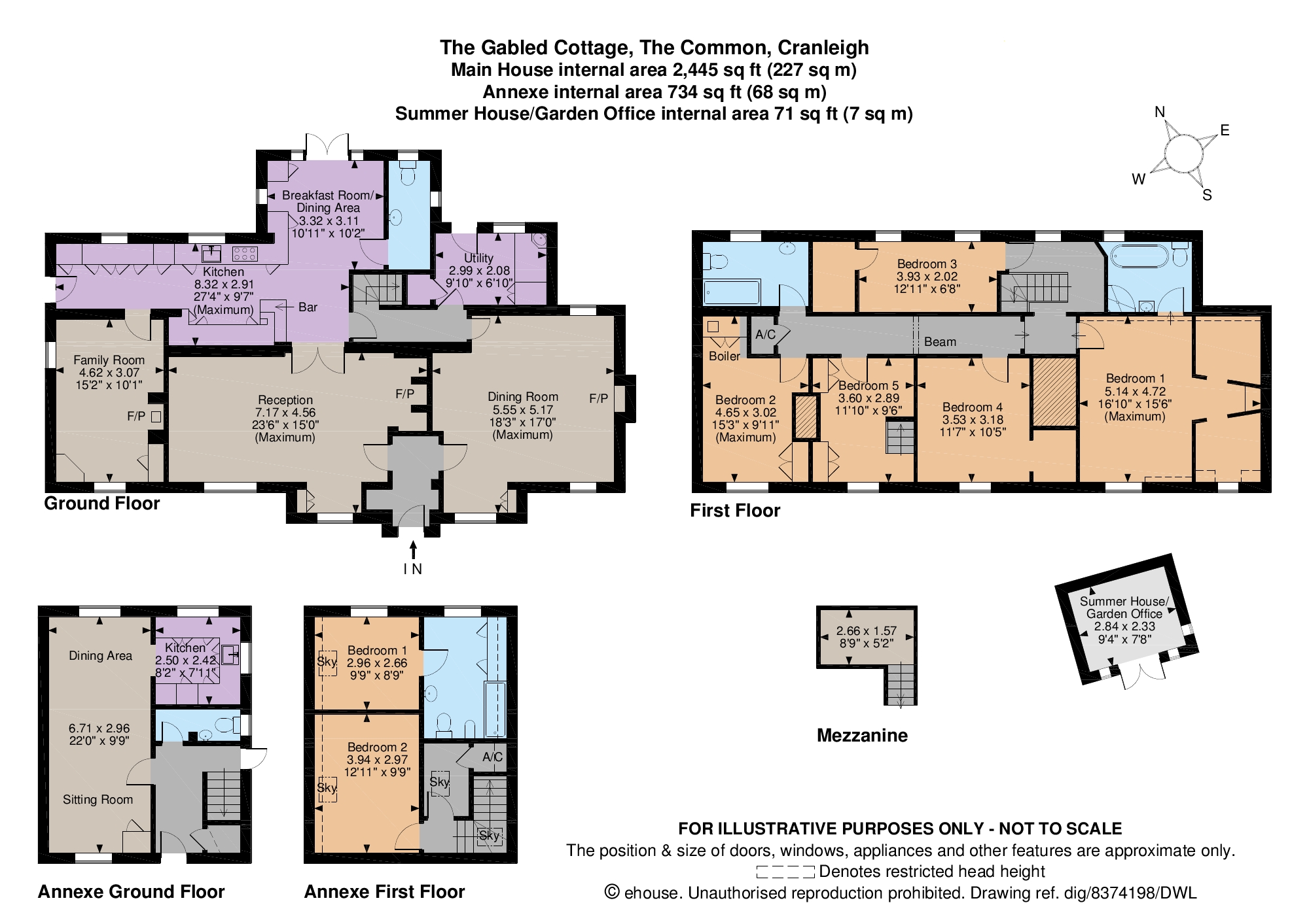 5 Bedrooms Detached house for sale in The Common, Cranleigh, Surrey GU6