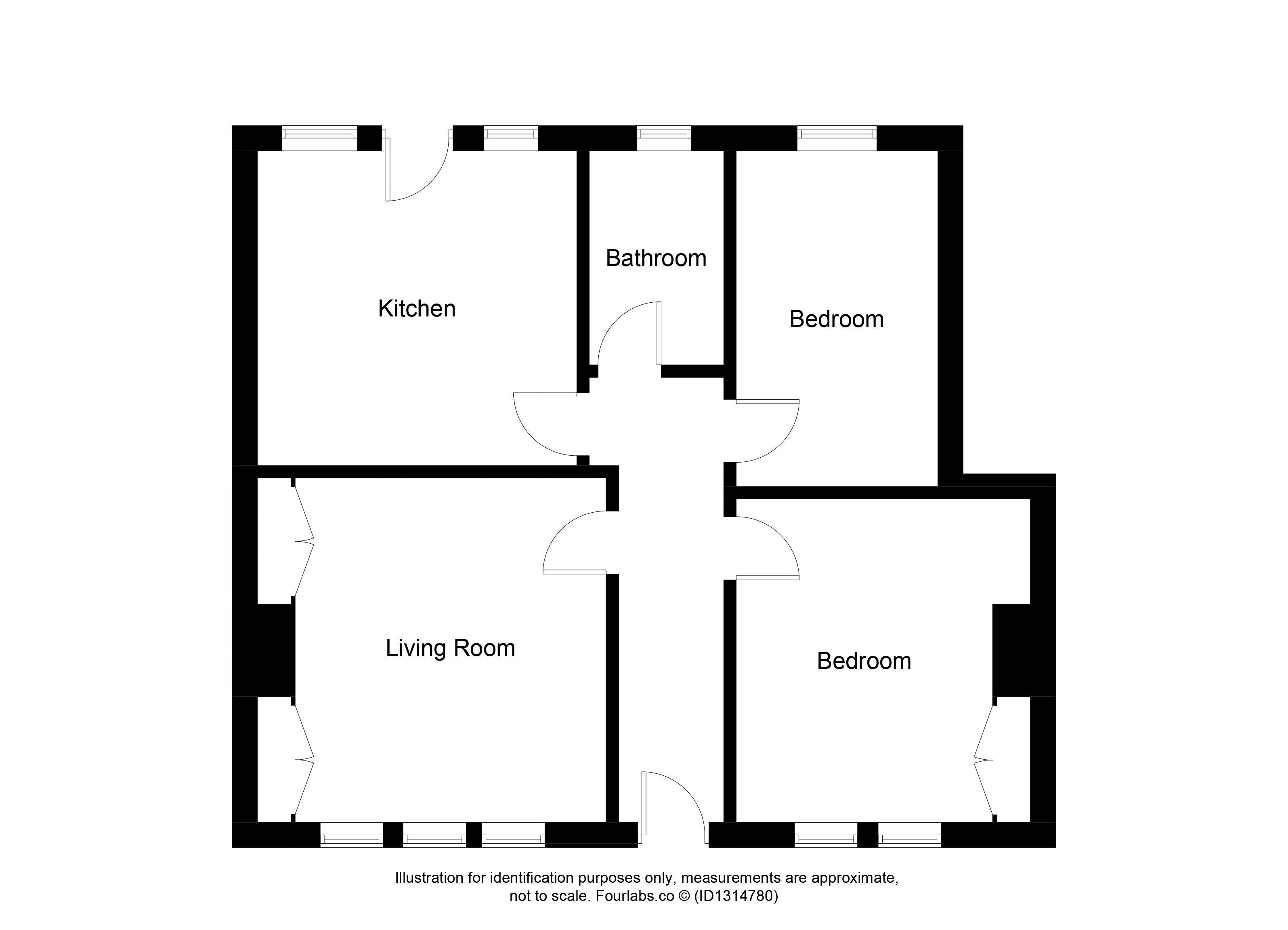 117, Winifred Street, Kirkcaldy floorplan