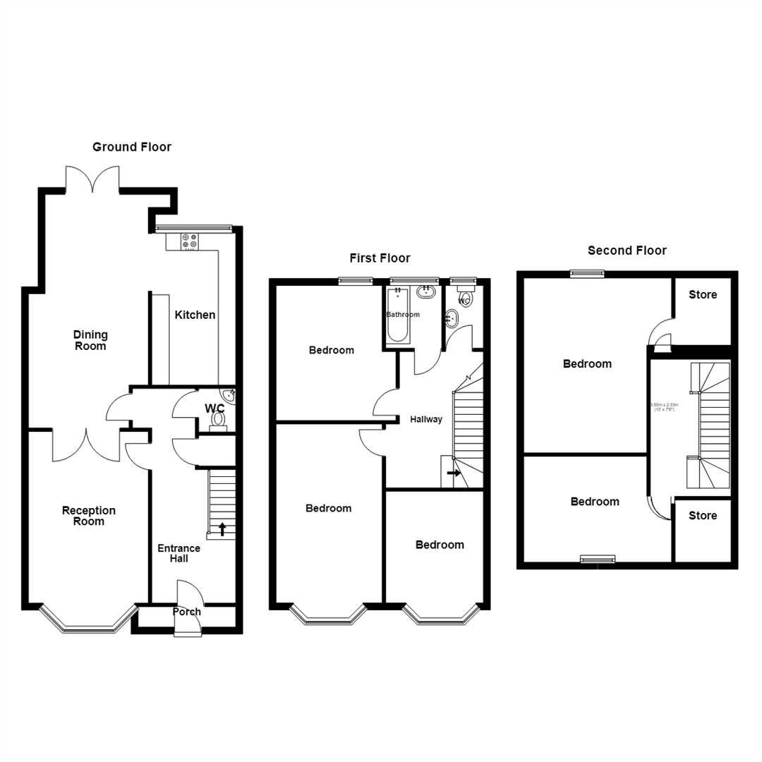 50, Cecil Avenue, Wembley floorplan