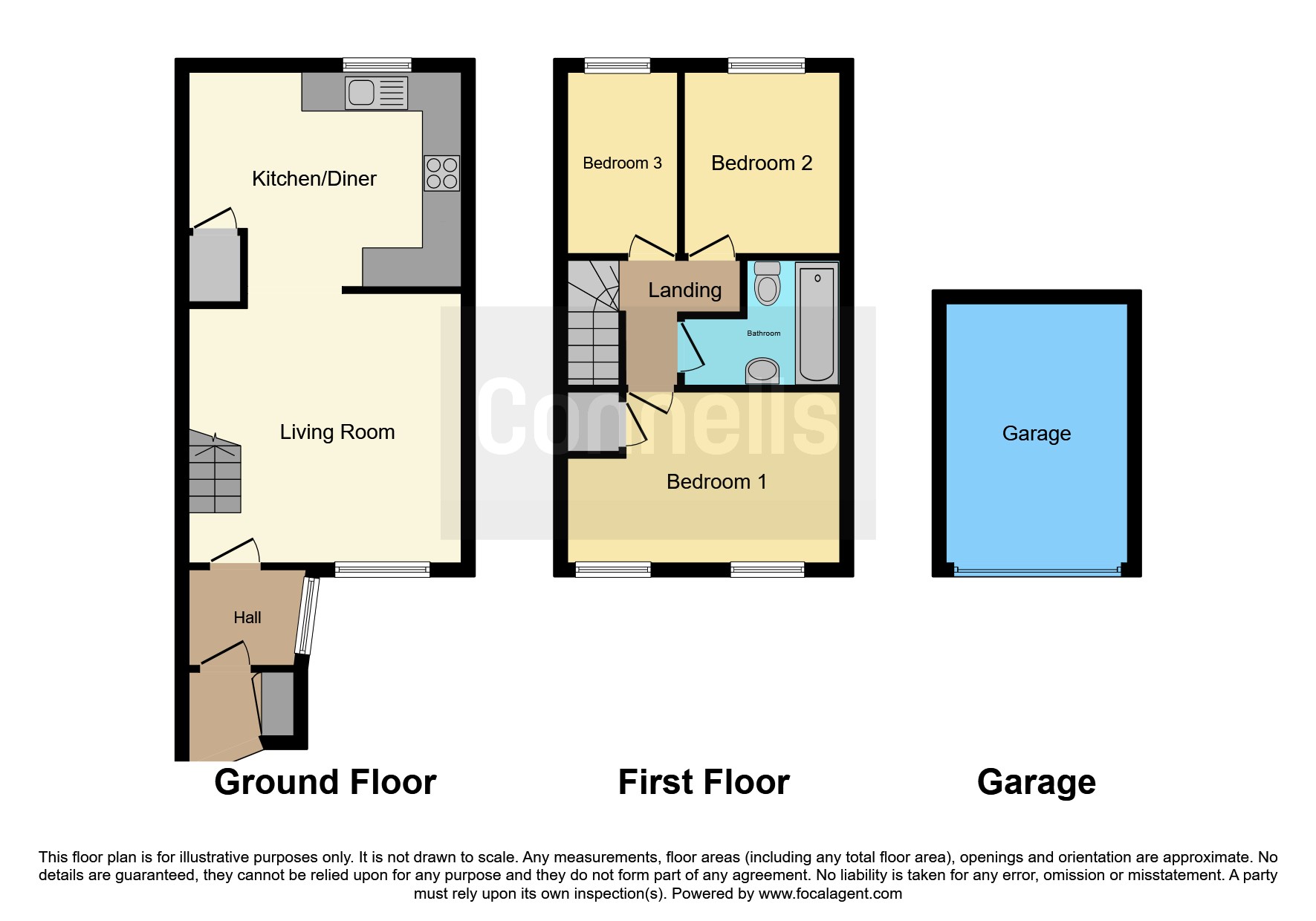 23, Avondale Close, Horley floorplan