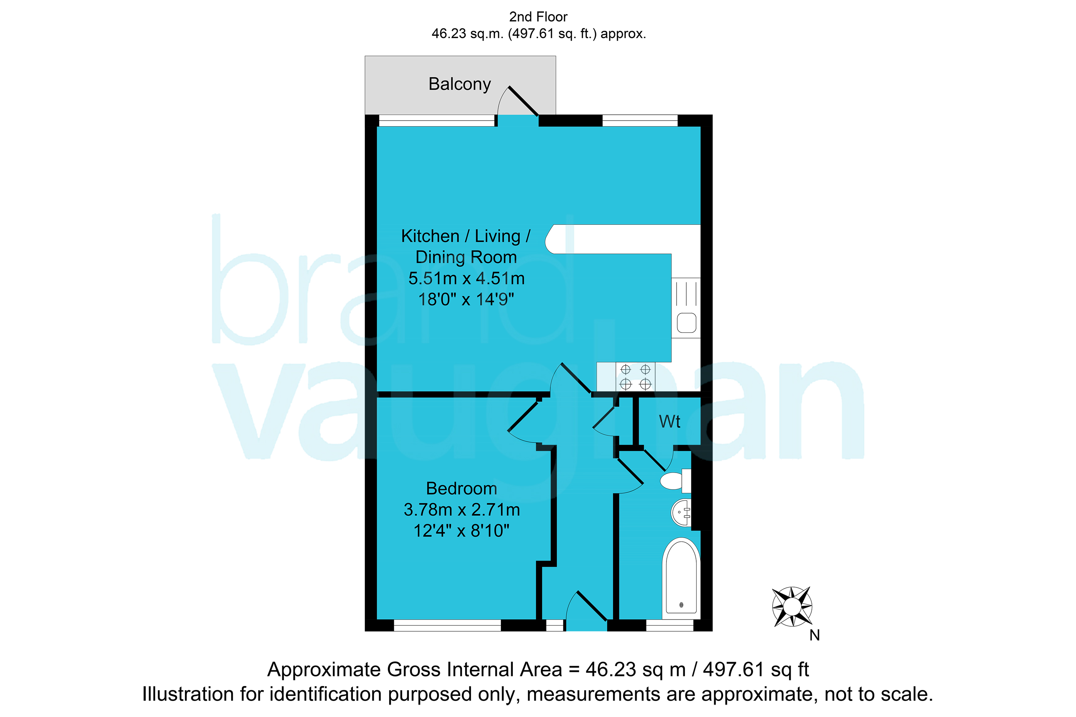 25 Mayfield Court,, Lustrells Vale, Brighton floorplan