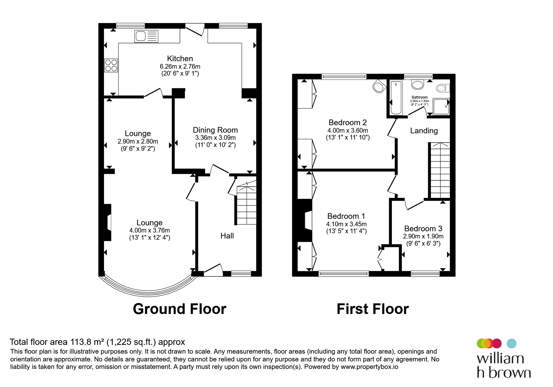 74, Elmbridge, Harlow floorplan