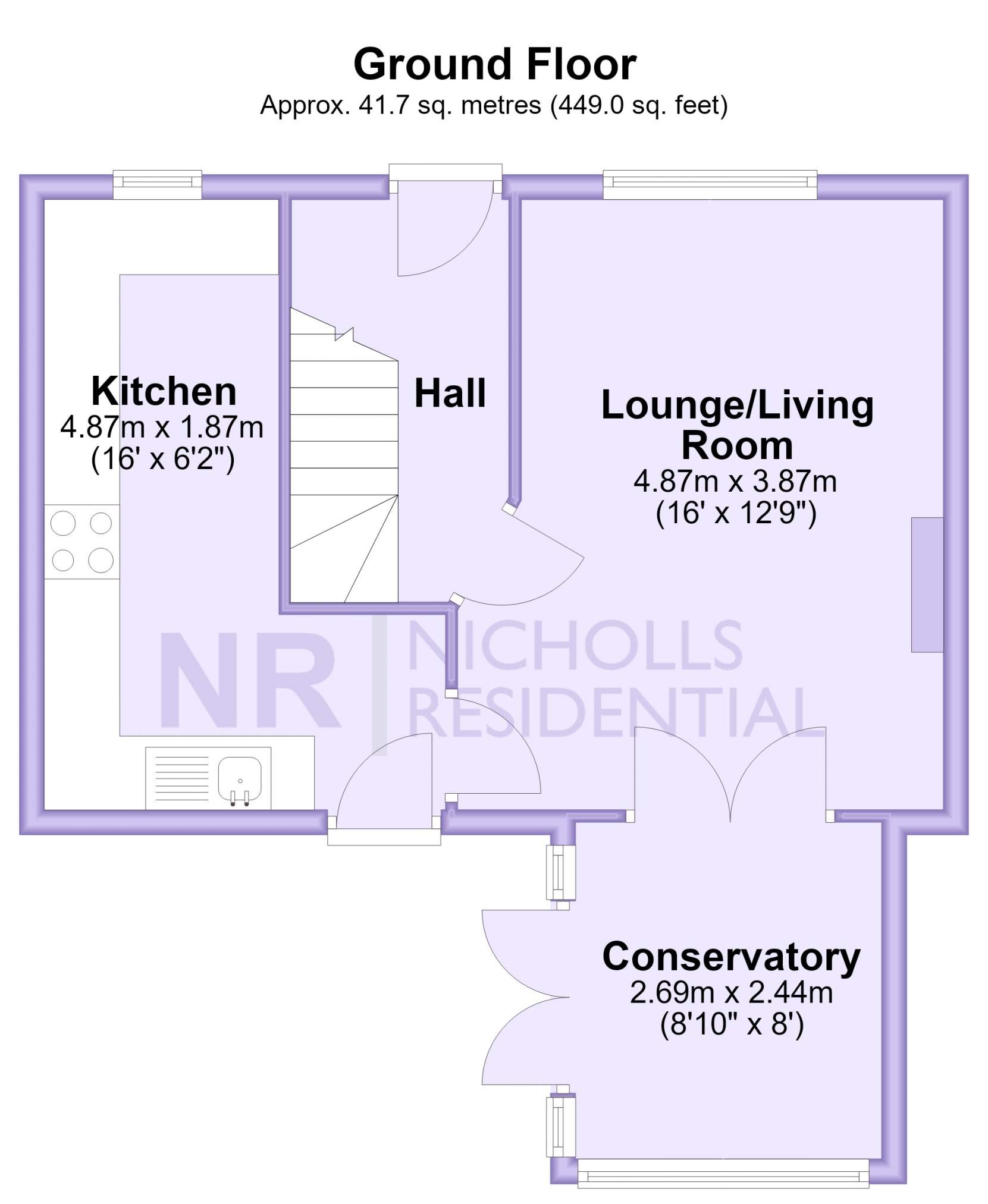 Rowden Road, West Ewell floorplan
