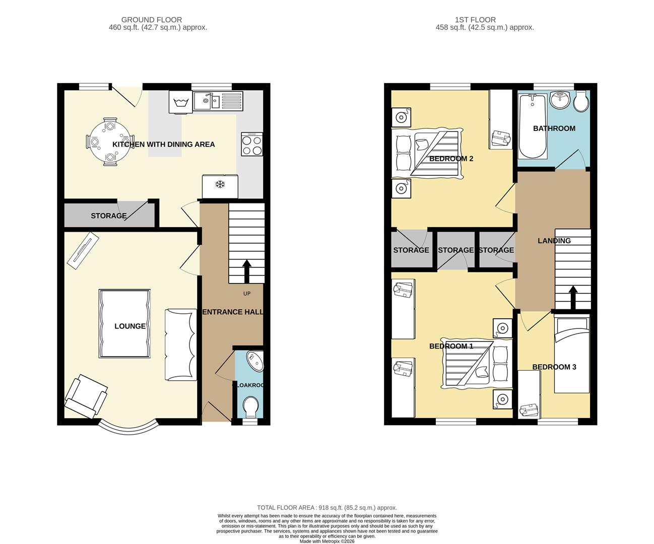 37, Tan-y-Bryn, Burry Port floorplan