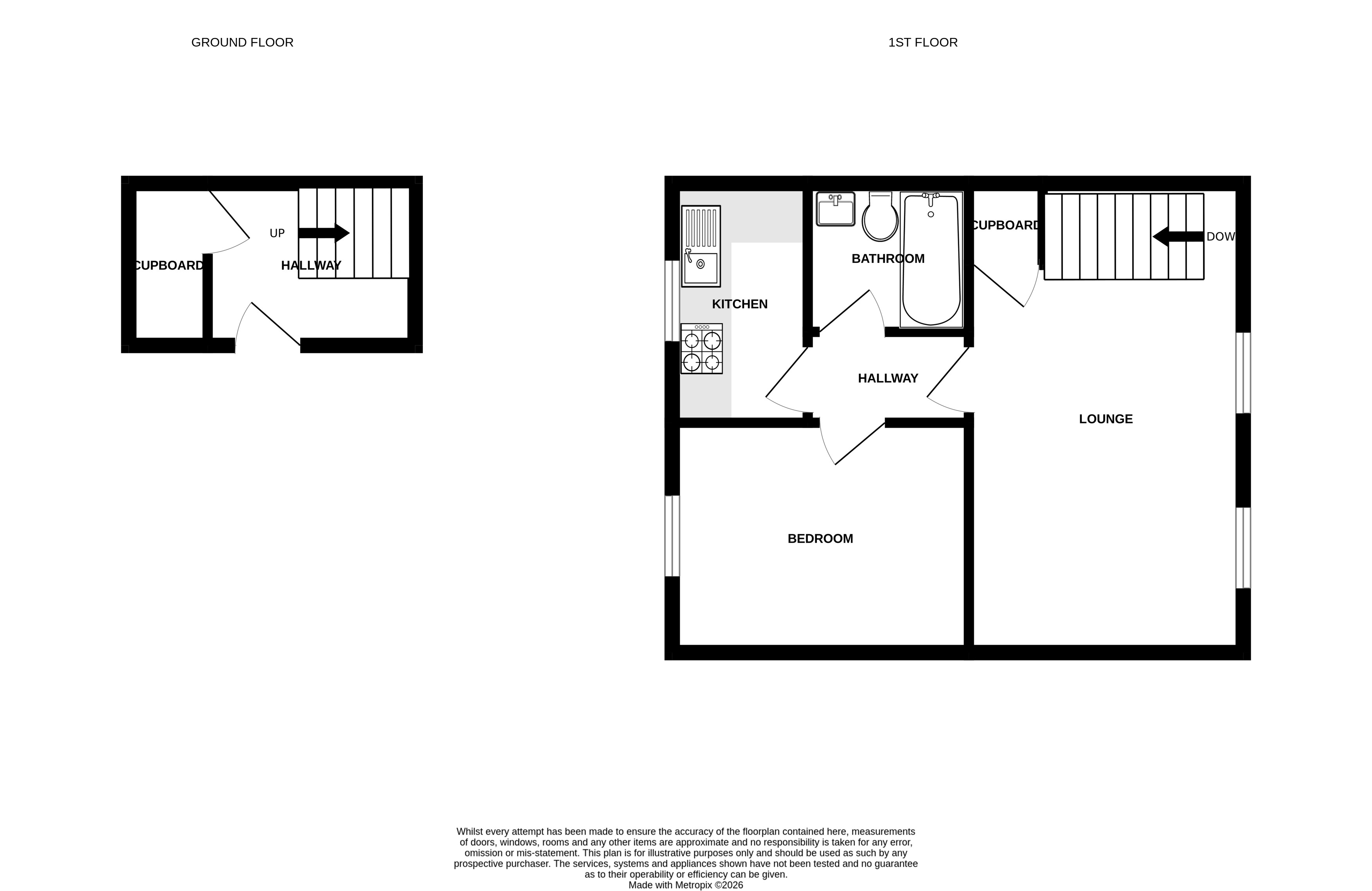 188, Avondale, Ash Vale floorplan
