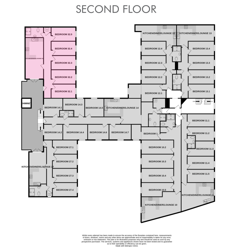 Flat 32, Shoe & Boot Factory, Flat 32, Shoe & Boot Factory, Leicester floorplan