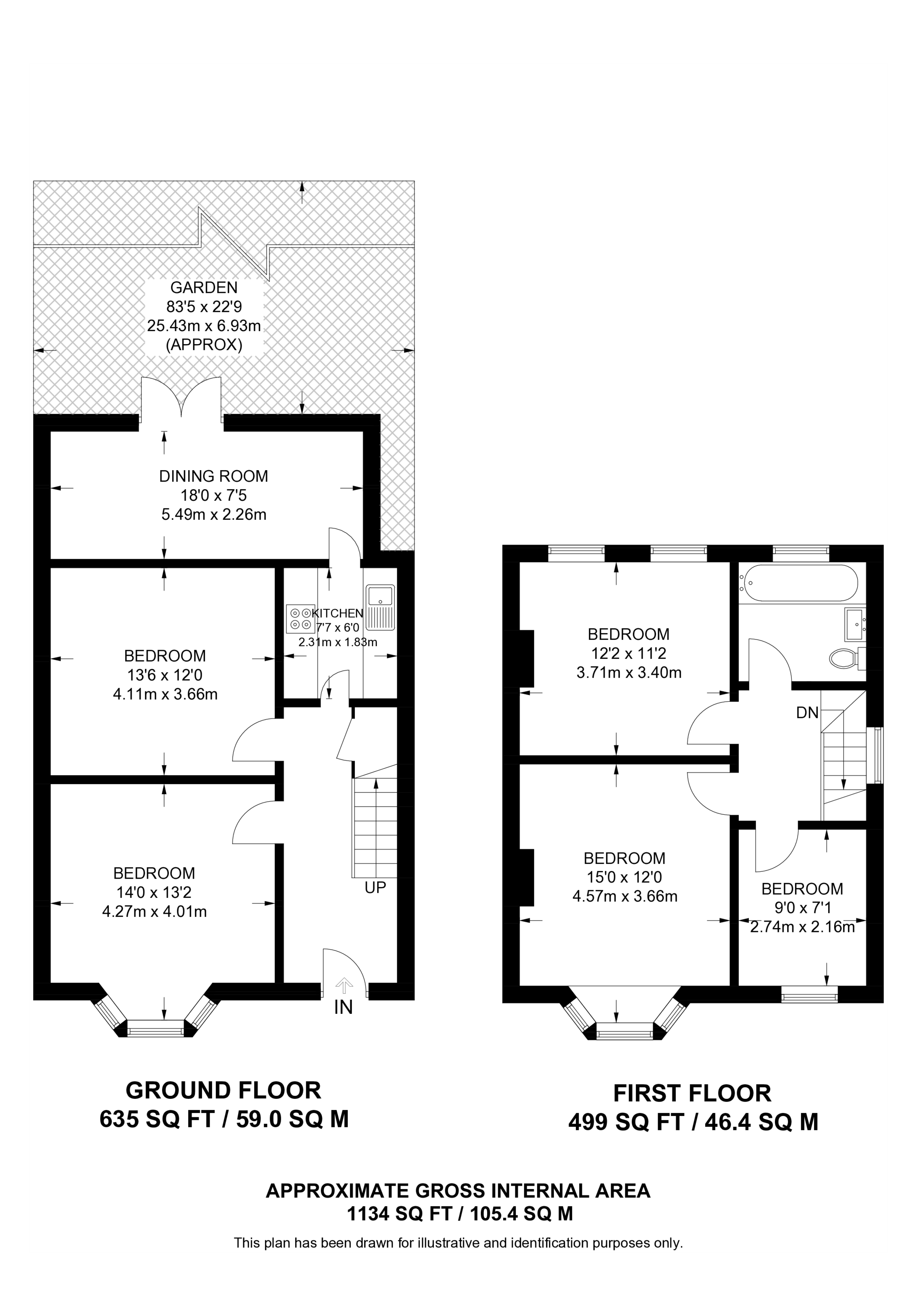 Chalfont Avenue, Wembley floorplan