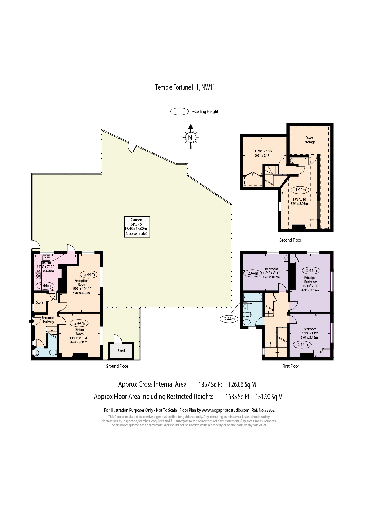 Temple Fortune Hill, London, NW11 floorplan
