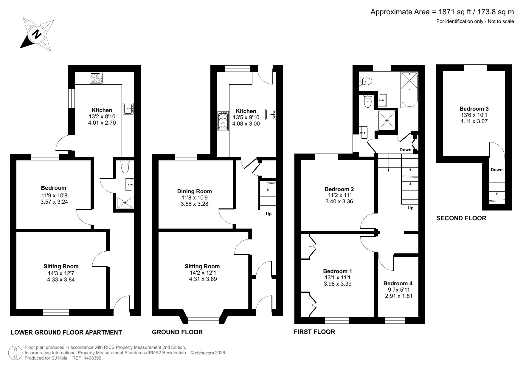 57, Prestbury Road, Cheltenham floorplan