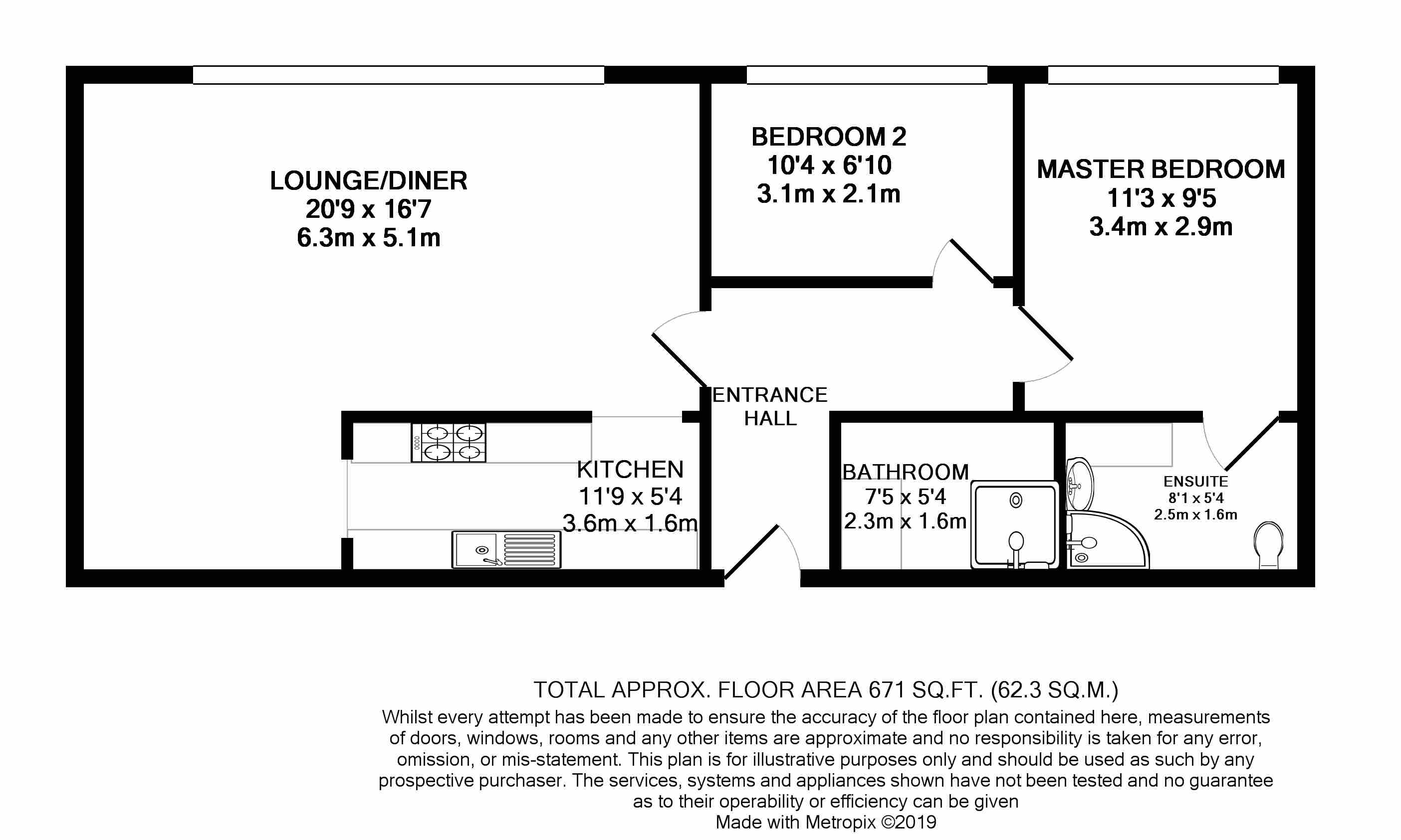 2 Bedrooms Flat for sale in Worsley Street, Manchester M15