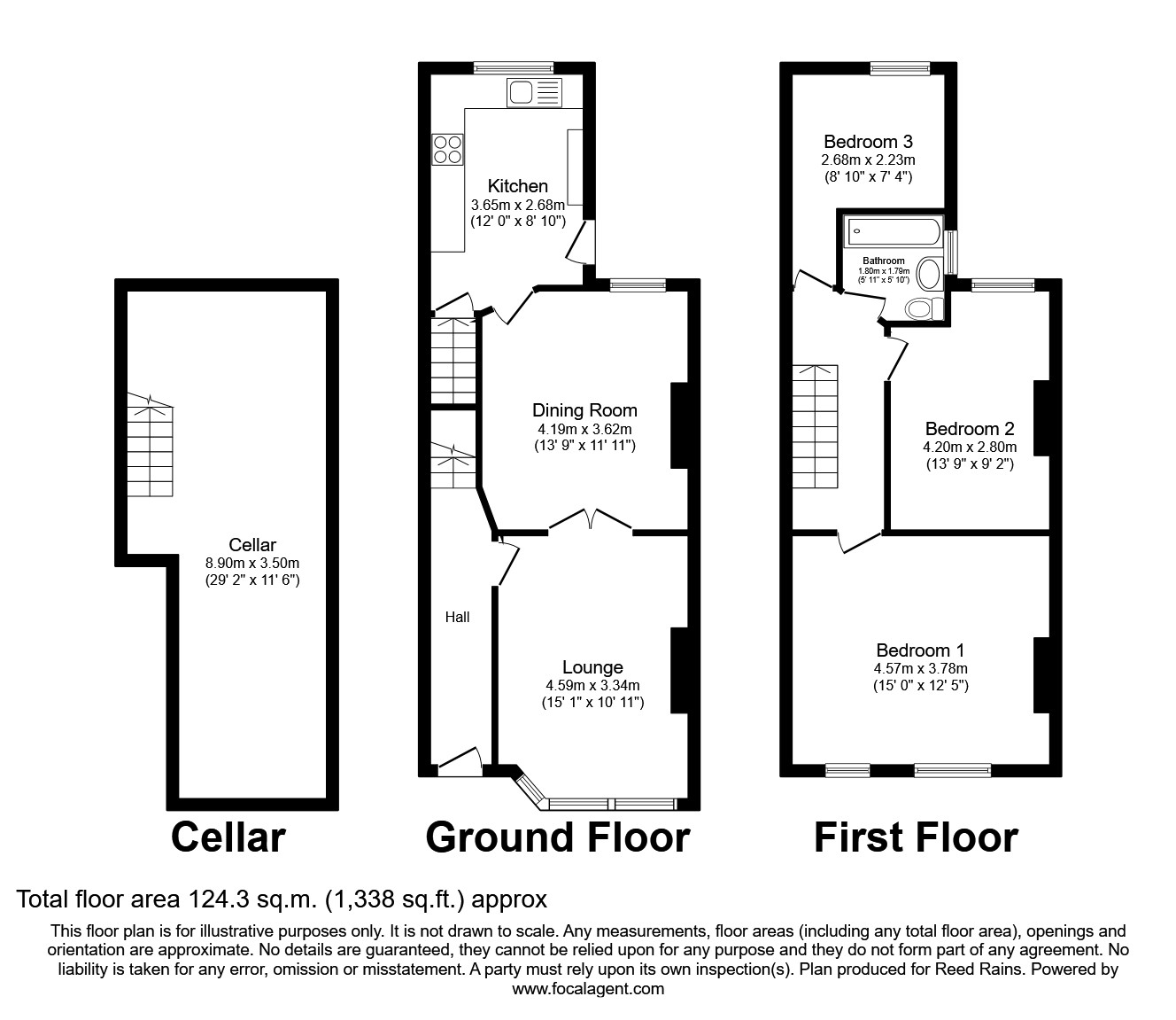 Fox Street, Stockport, Greater Manchester SK3, 3 bedroom terraced house