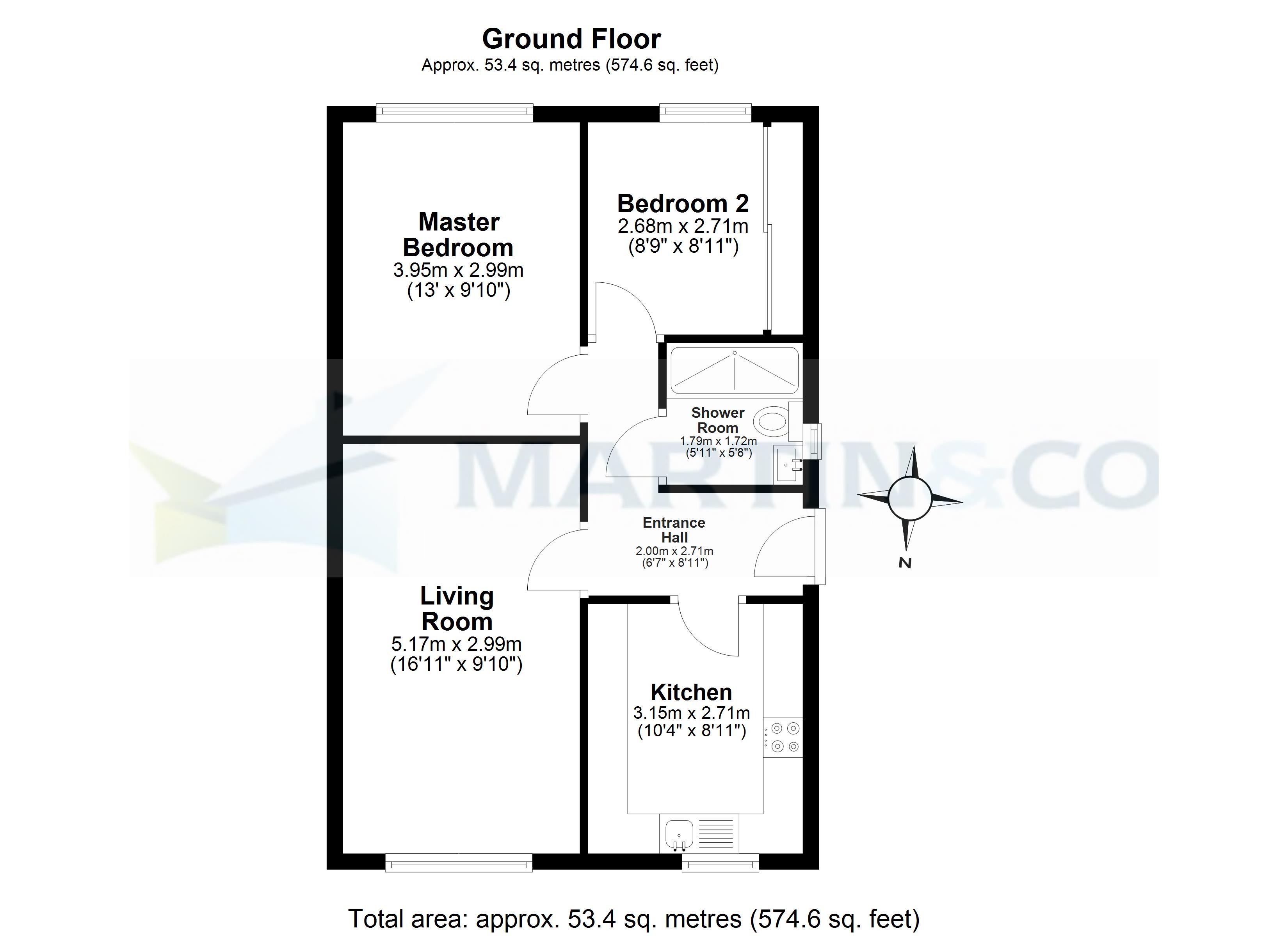 77b, Beaumont Rise, Worksop floorplan