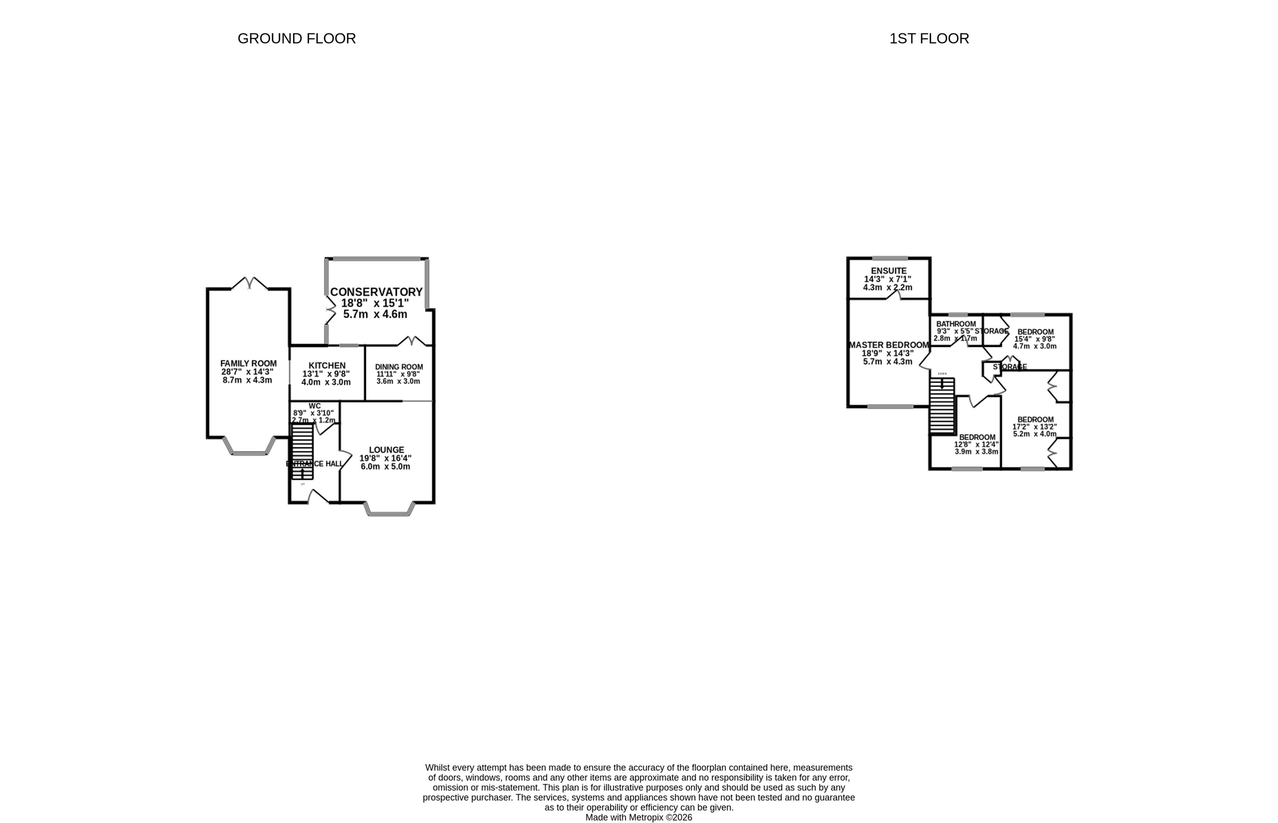 5 Glenview, Bridgend floorplan