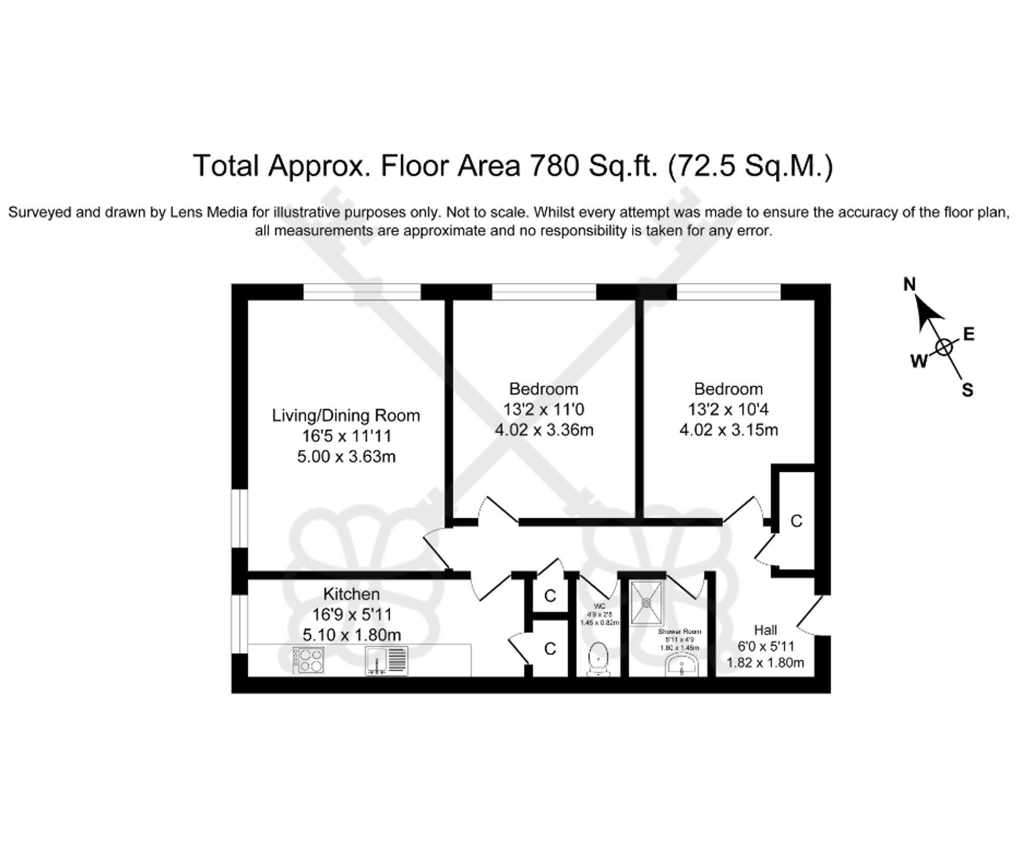 53 Lansdowne Court, Oldham floorplan