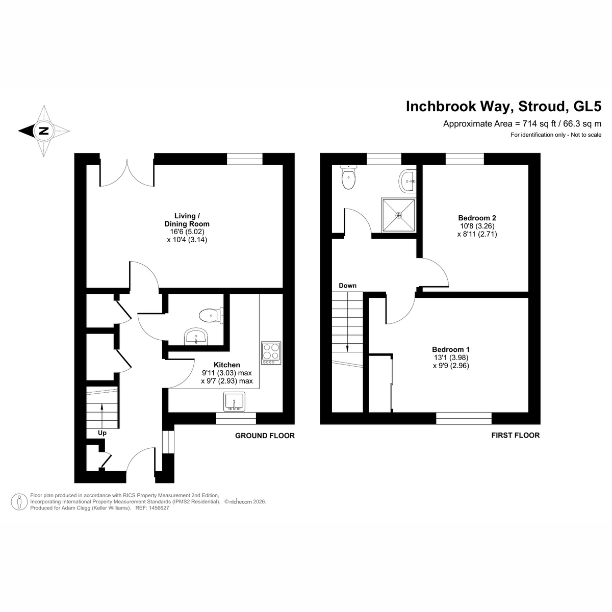 20, Inchbrook Way, Stroud floorplan