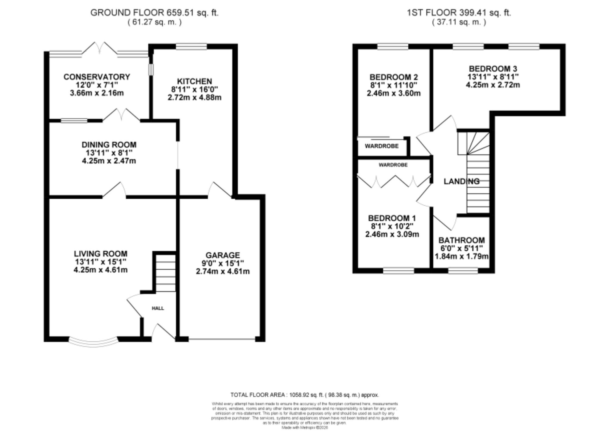 64 Ferndown Drive, Newcastle floorplan