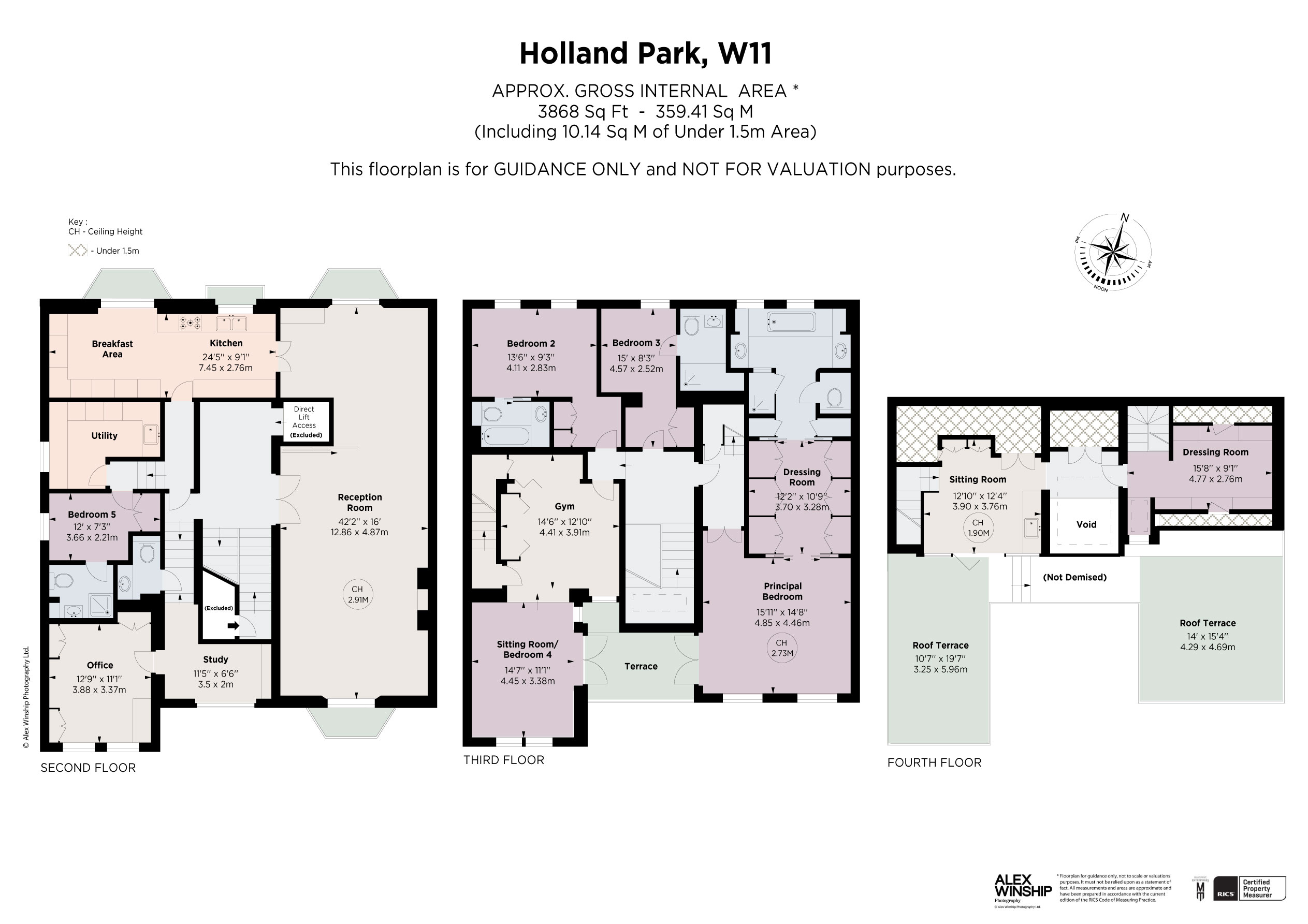 Flat 4, 49, Holland Park, London floorplan