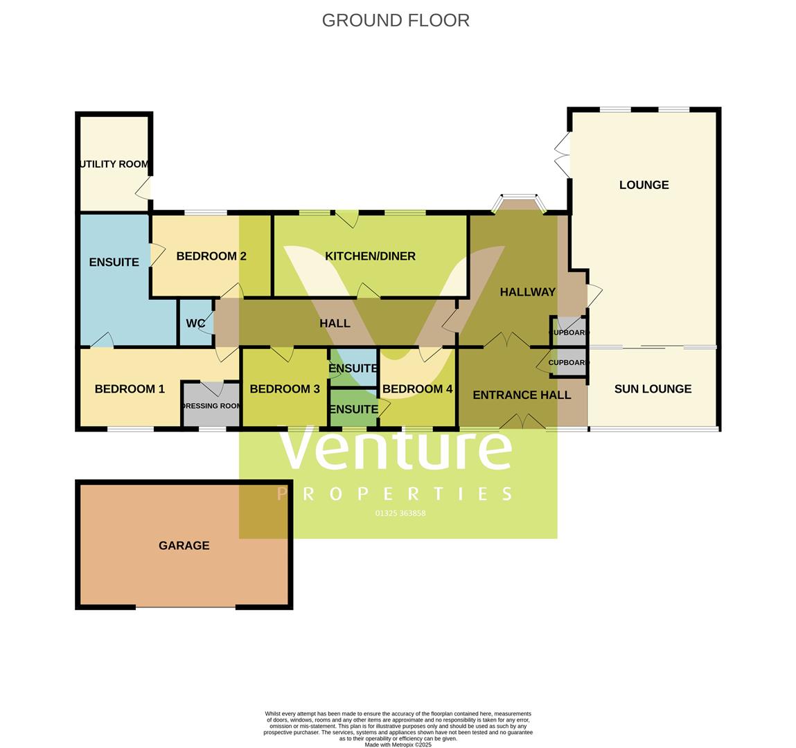 Cosworths Retreat, Peareth Hall Road, Washington floorplan
