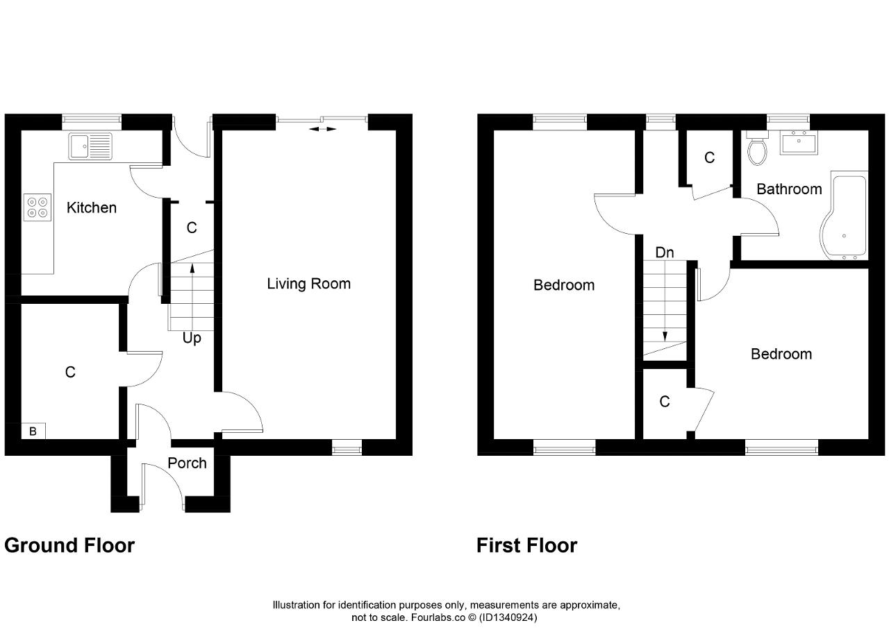 46, The Riggs, Auchtermuchty floorplan