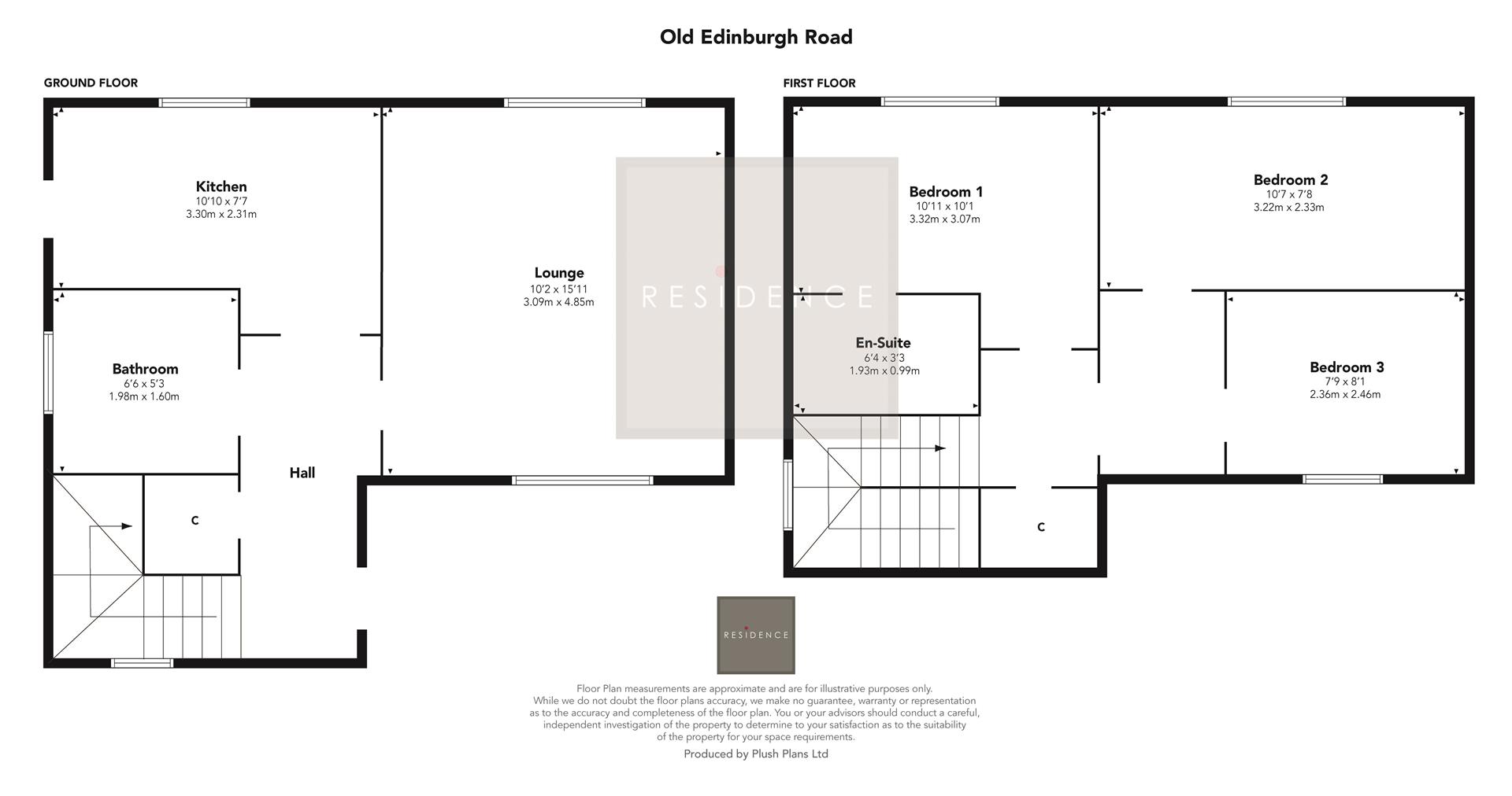 Old Edinburgh Road, Glasgow floorplan