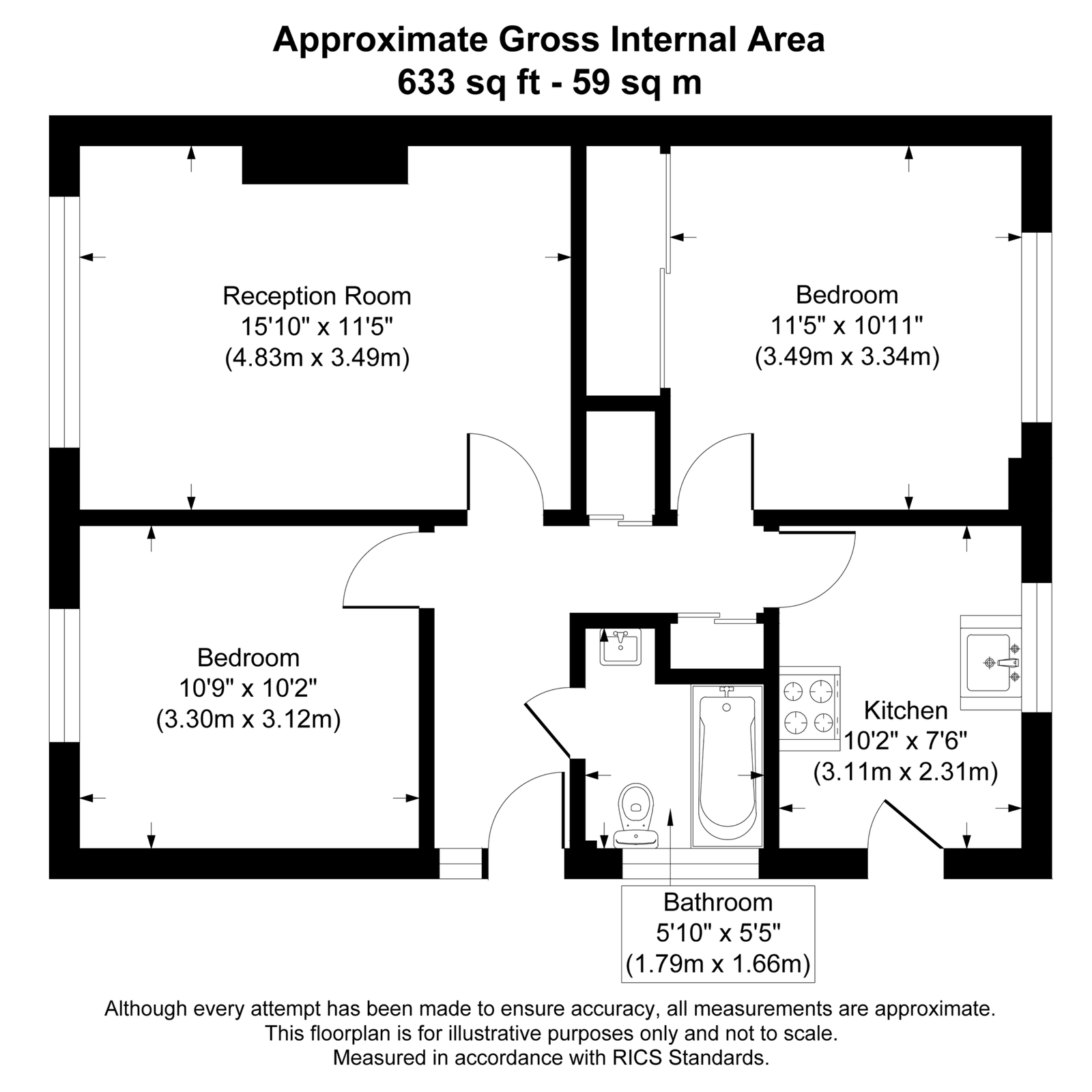 36, Nursery Close, Tonbridge floorplan