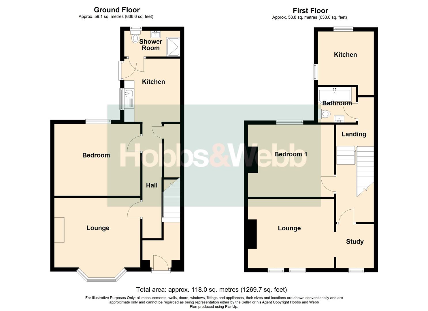 61, Swiss Road, Weston-Super-Mare floorplan