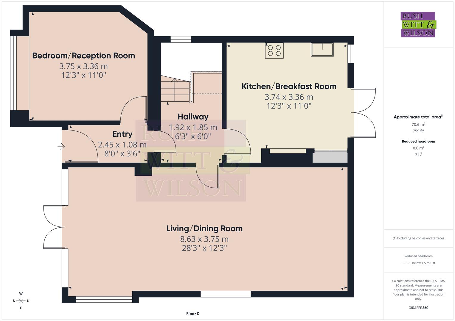 Linwood, Warren Road Fairlight, Hastings floorplan
