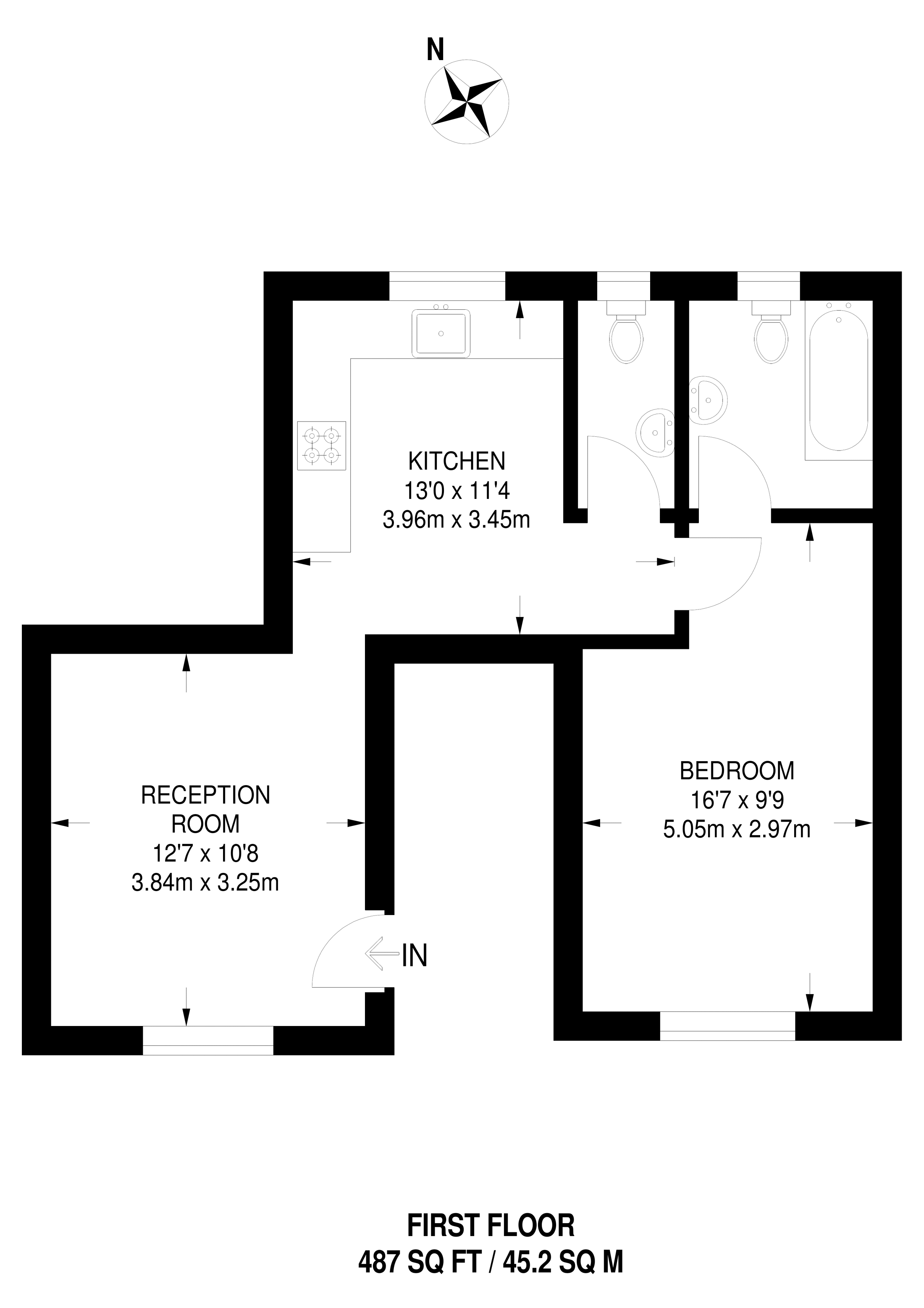 1 Bedrooms Flat for sale in Heath Road, Thornton Heath CR7