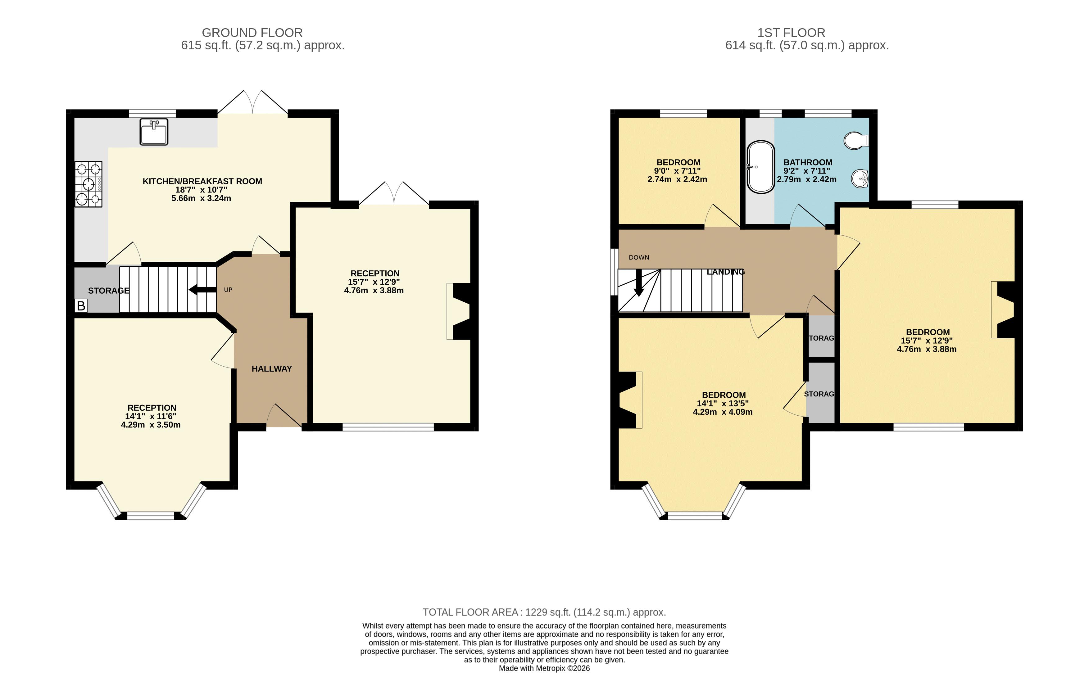 32, Aylestone Hill, Hereford floorplan