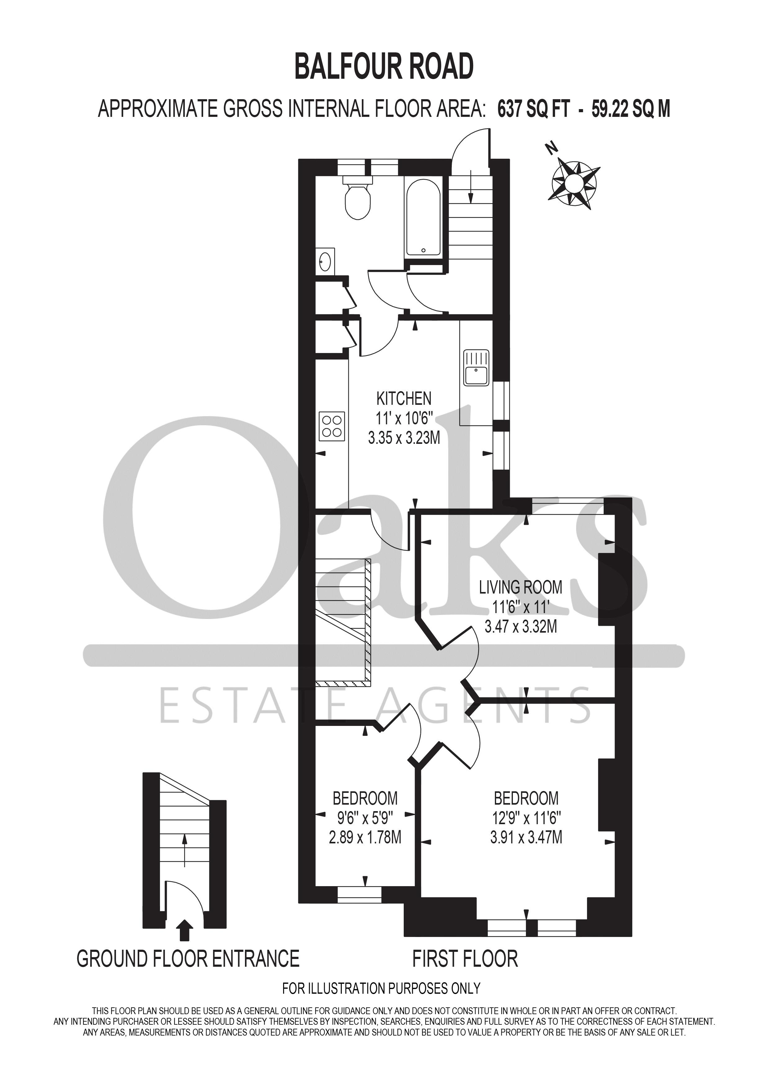 Balfour Road, London SE25, 2 bedroom for sale 56257494
