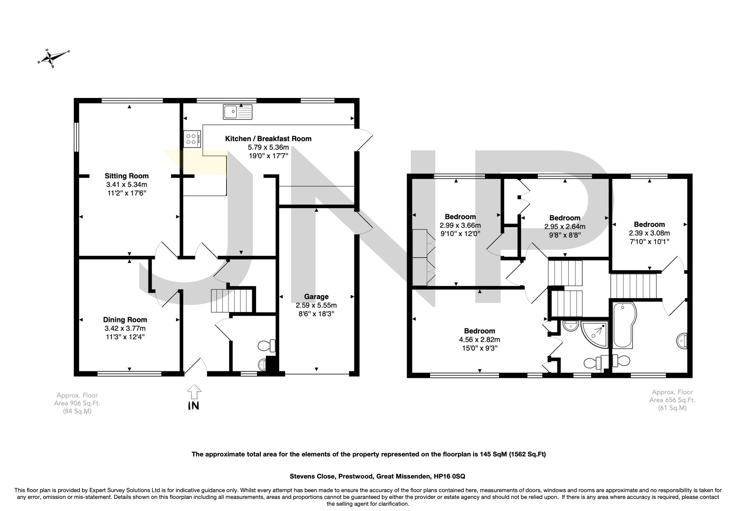 18, Stevens Close, Great Missenden floorplan