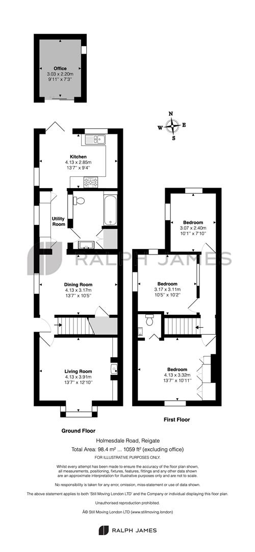 Holmesdale Road, Reigate RH2, 3 bedroom semidetached house for sale 65881143 PrimeLocation